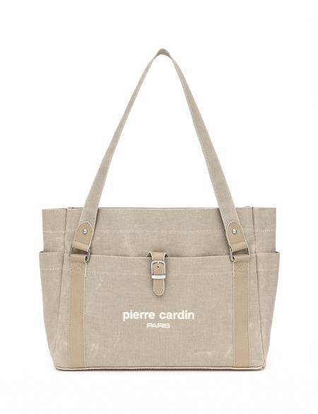 Bej Kanvas Kol Çantası - 50290190002