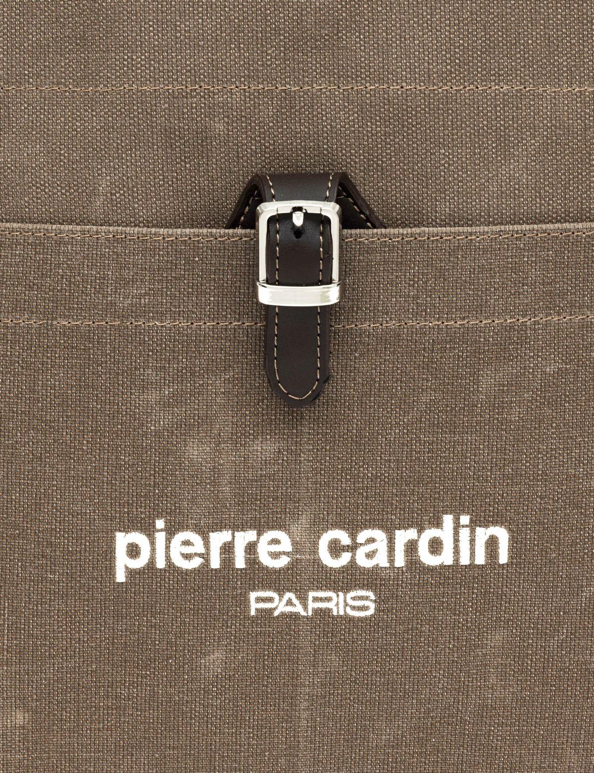 Kahverengi Kanvas Kol Çantası - 50290190003