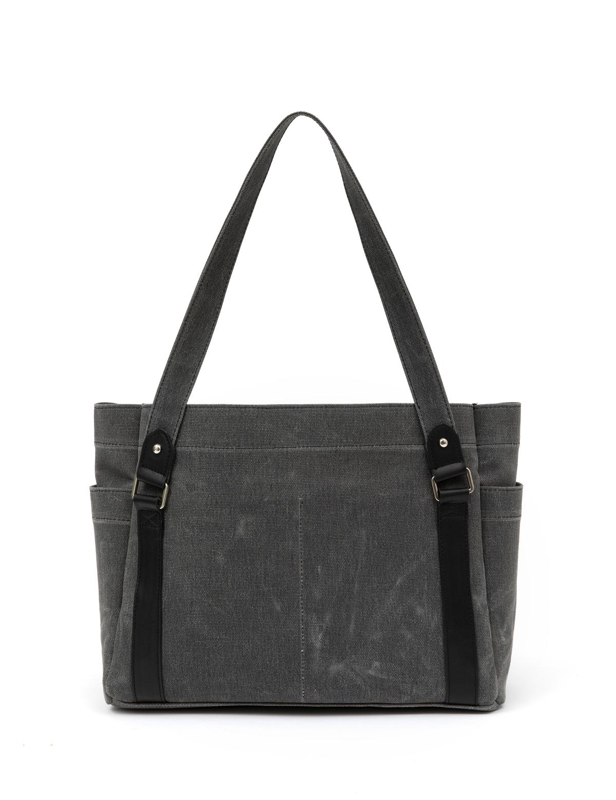 Siyah Kanvas Kol Çantası - 50290190001