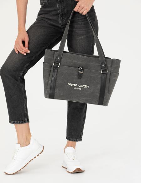 Siyah Kanvas Kol Çantası - 50290190001