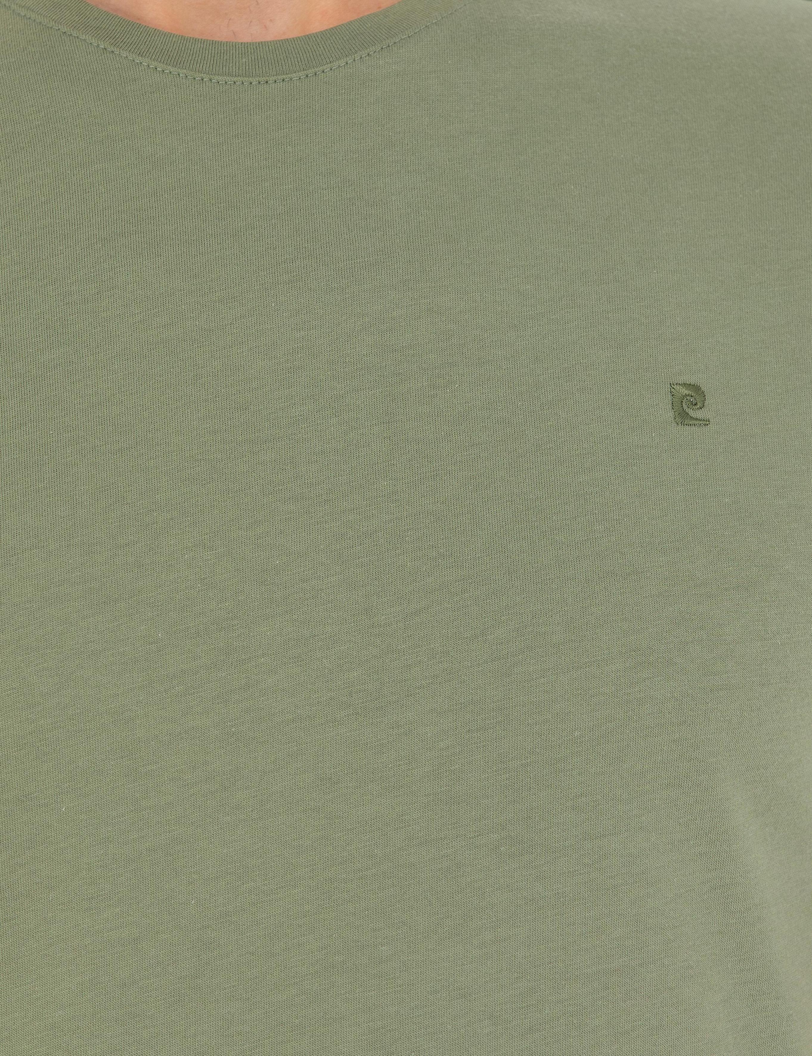 Haki Slim Fit Basic Tişört