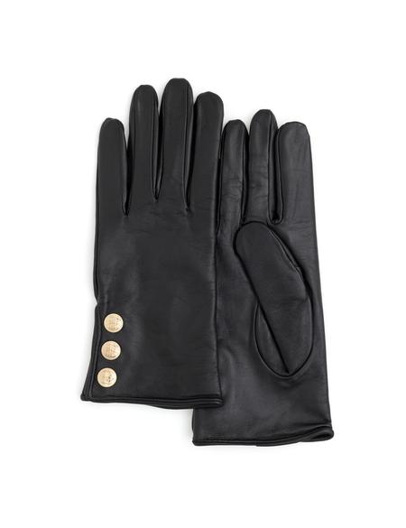 Siyah Deri Eldiven - 50287414001