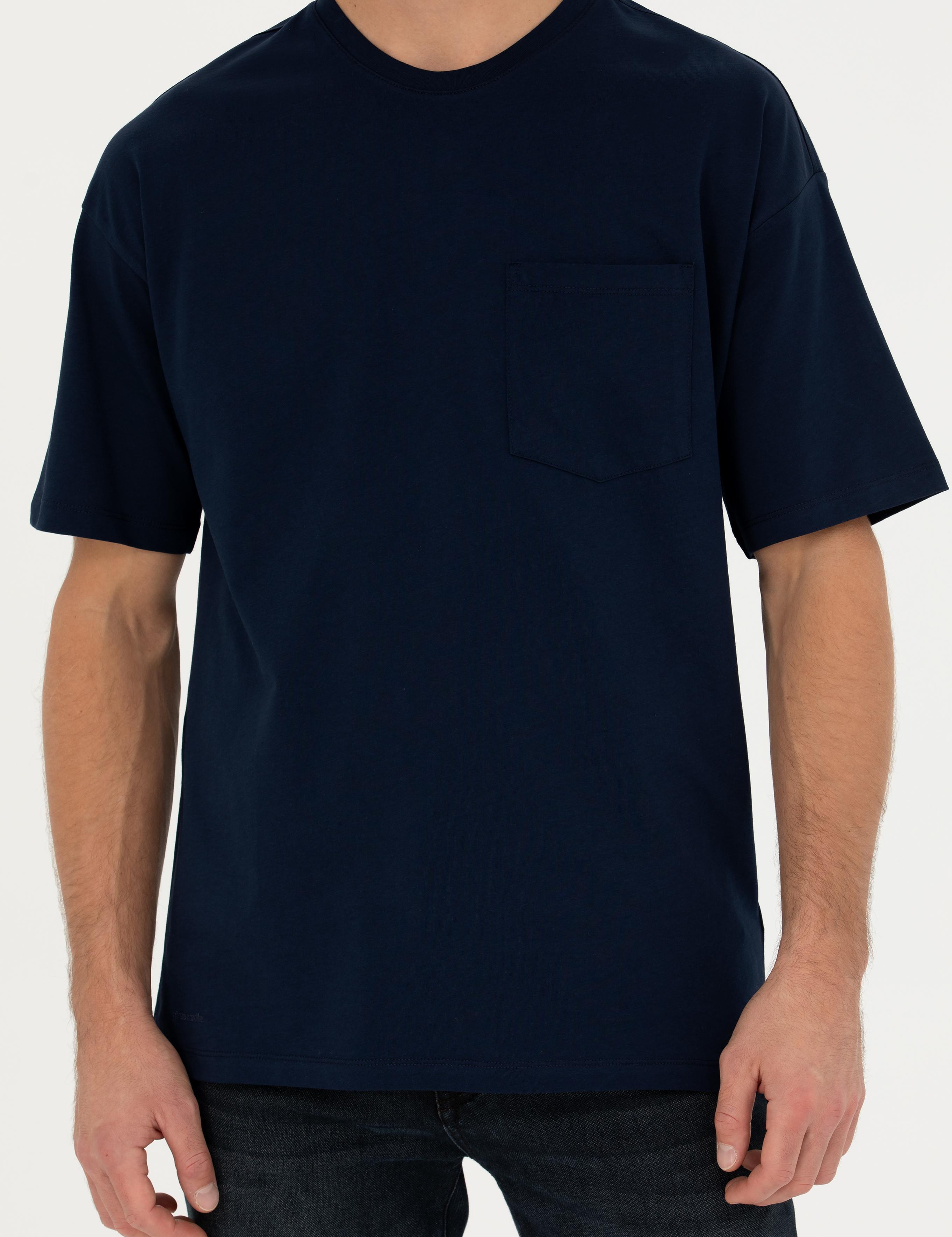 Lacivert Comfort Fit Tişört