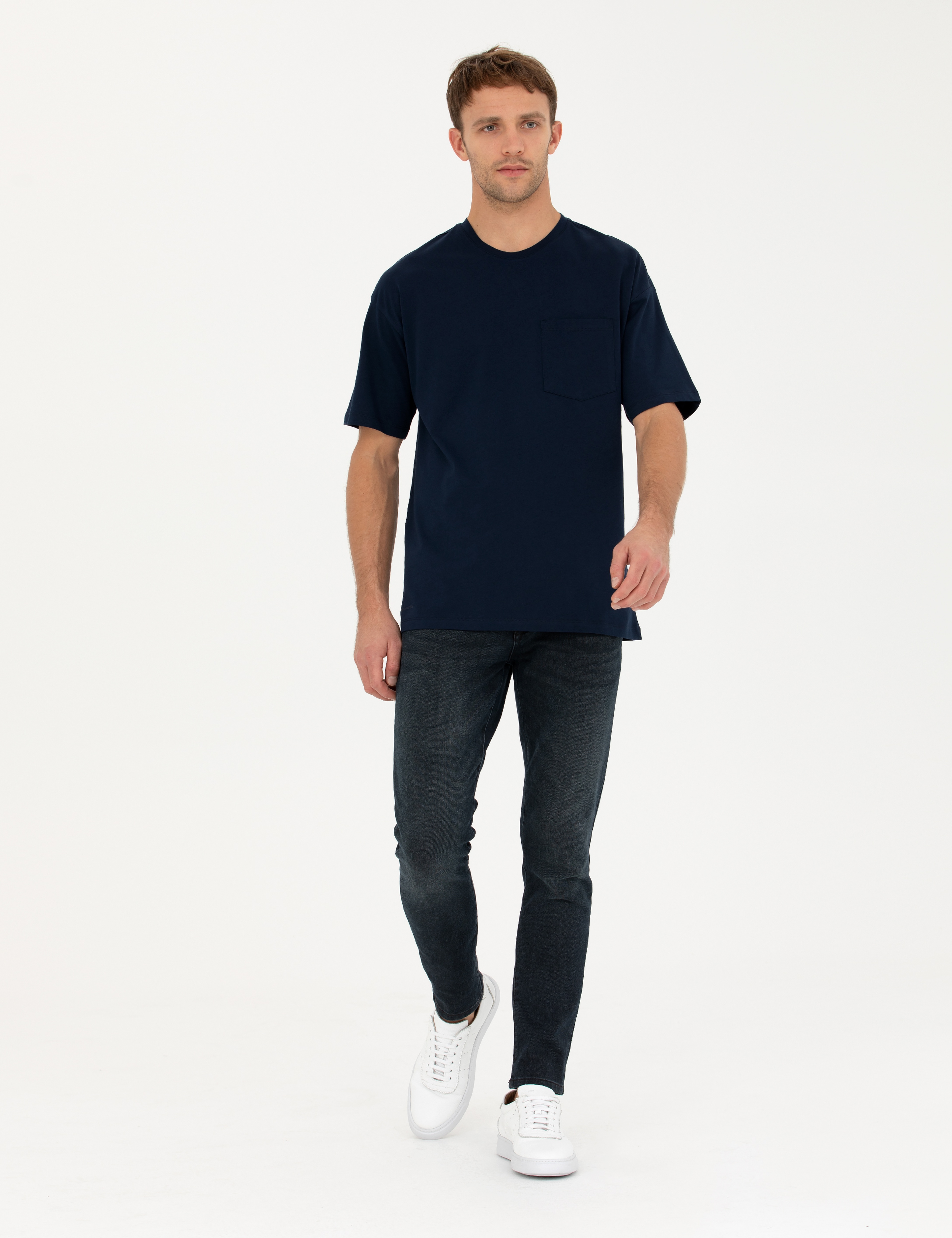 Lacivert Comfort Fit Tişört