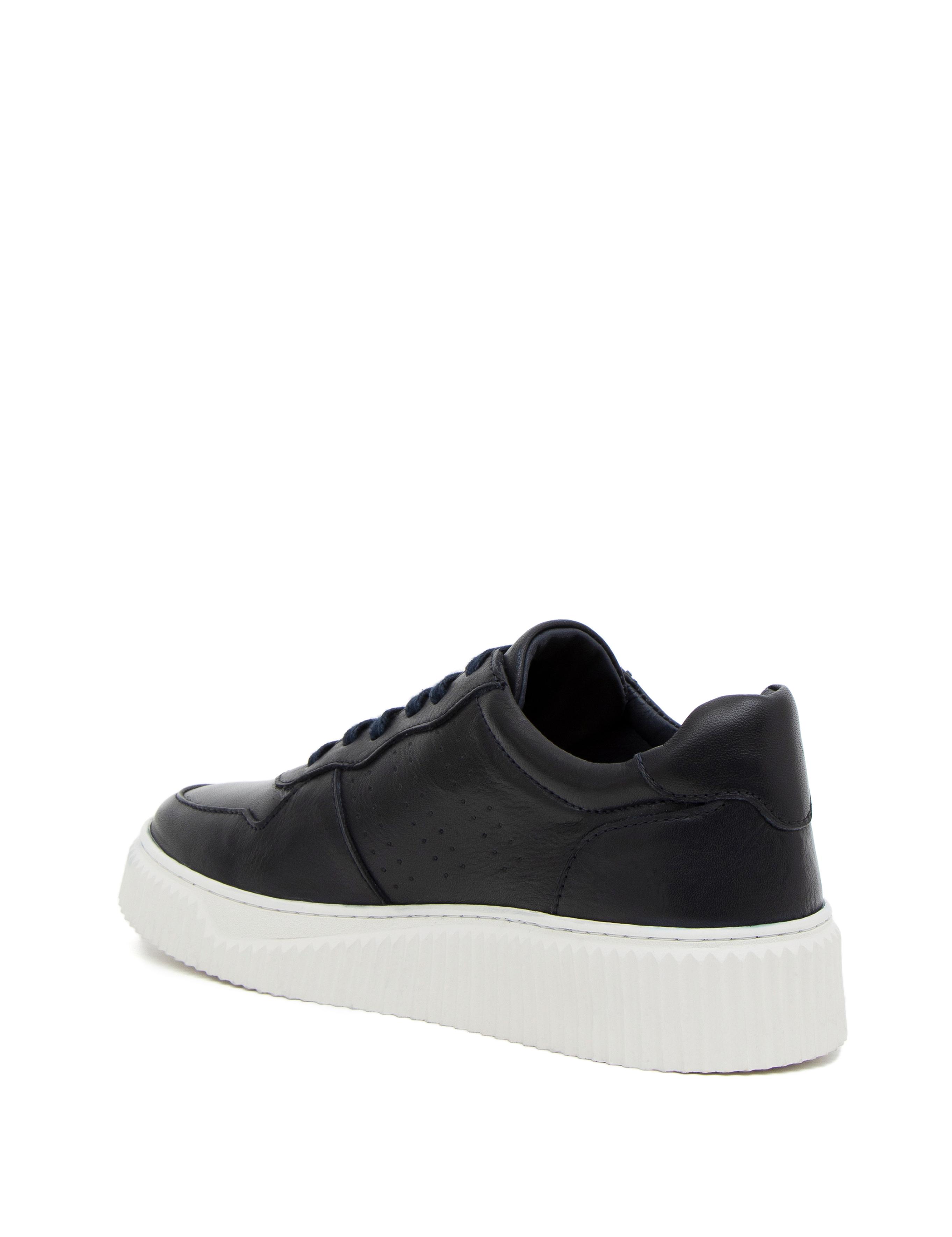 Lacivert %100 Deri Casual Ayakkabı