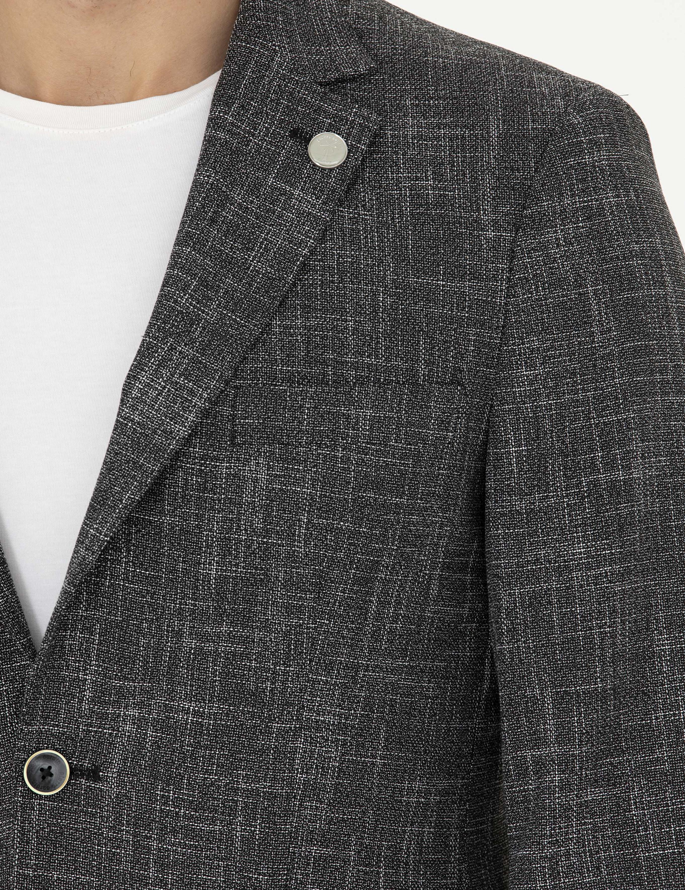 Siyah Slim Fit Ceket