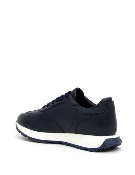 Lacivert %100 Deri Casual Ayakkabı - 50278662019