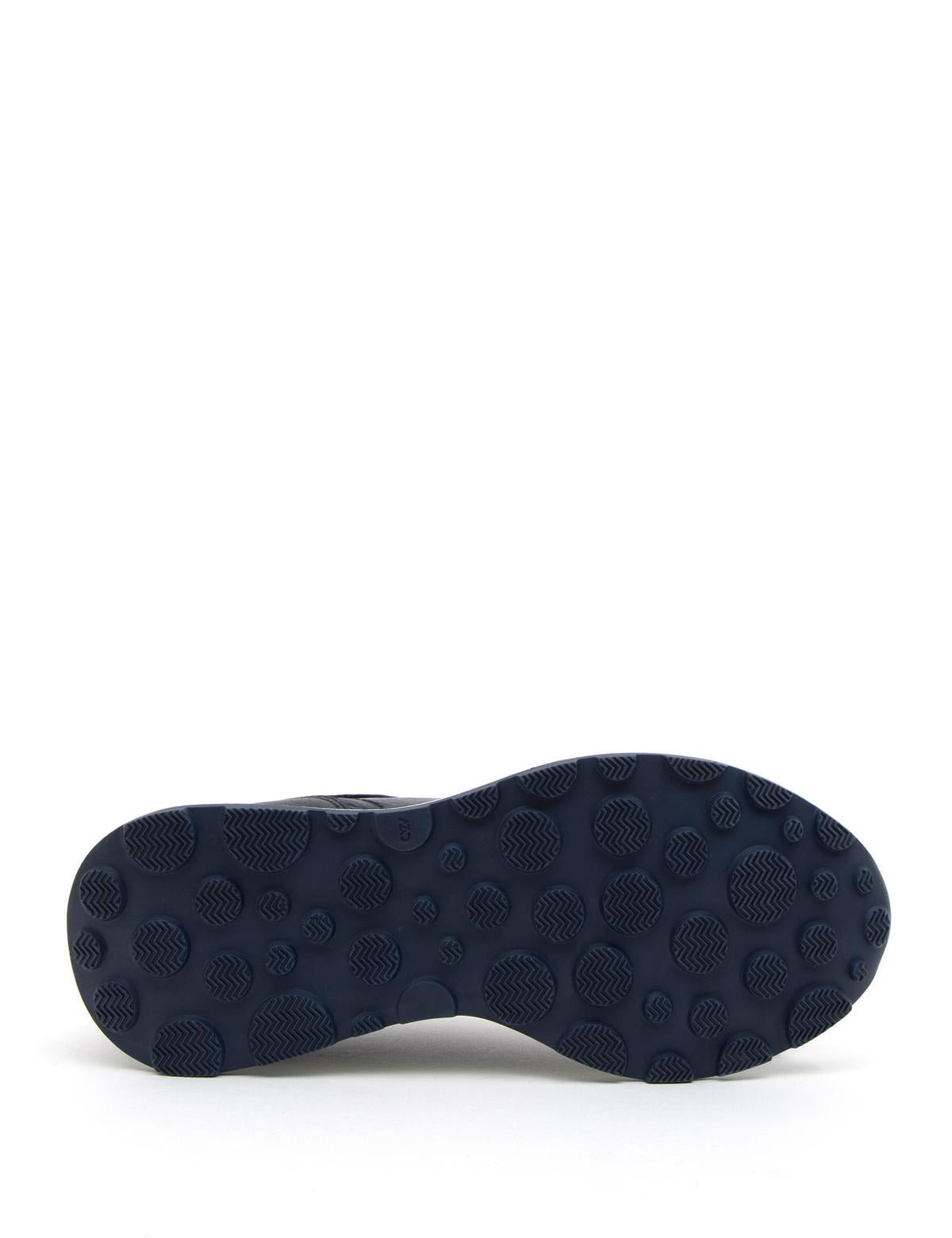 Lacivert %100 Deri Casual Ayakkabı - 50278662019