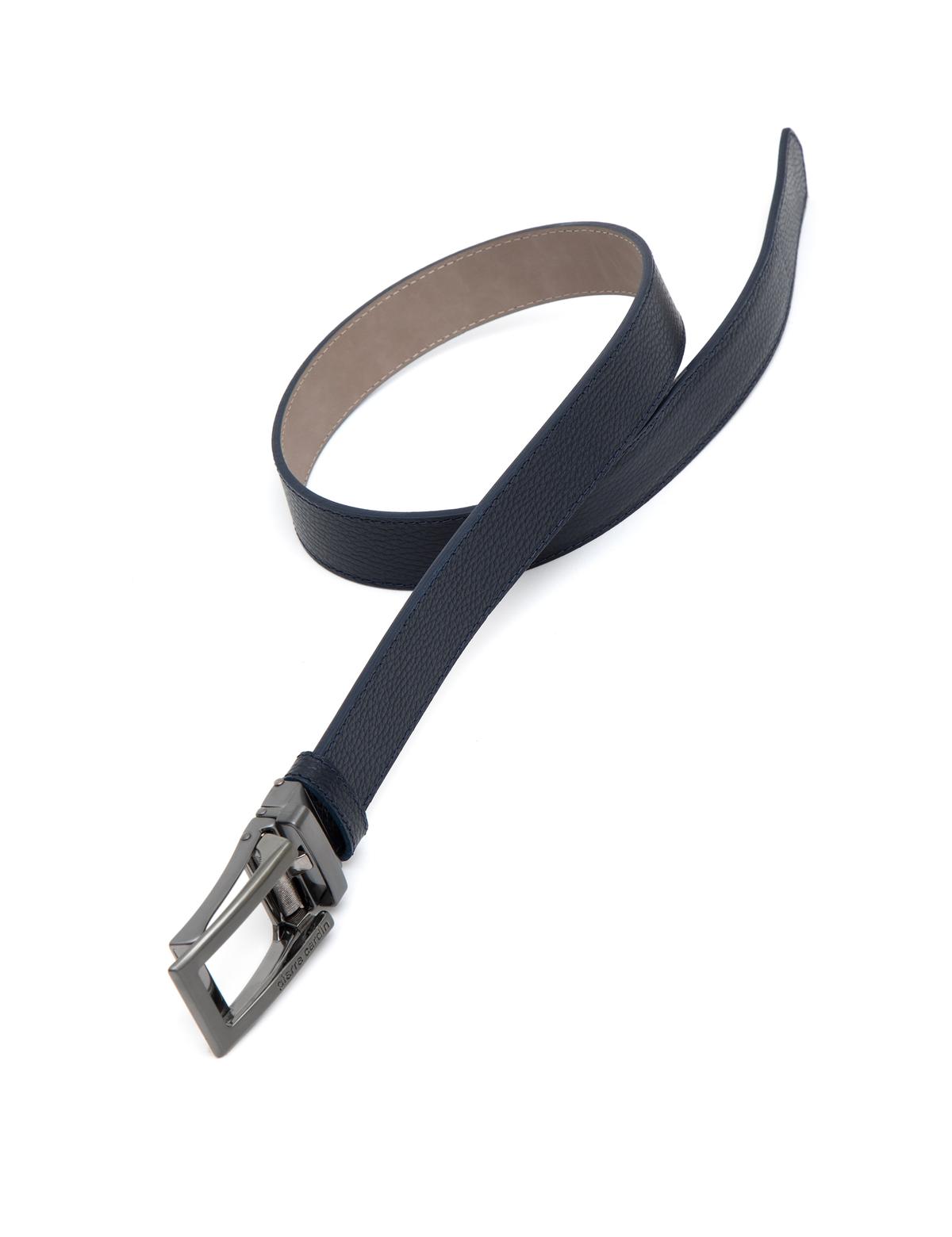 Lacivert Çift Taraflı Kemer - 50288641008