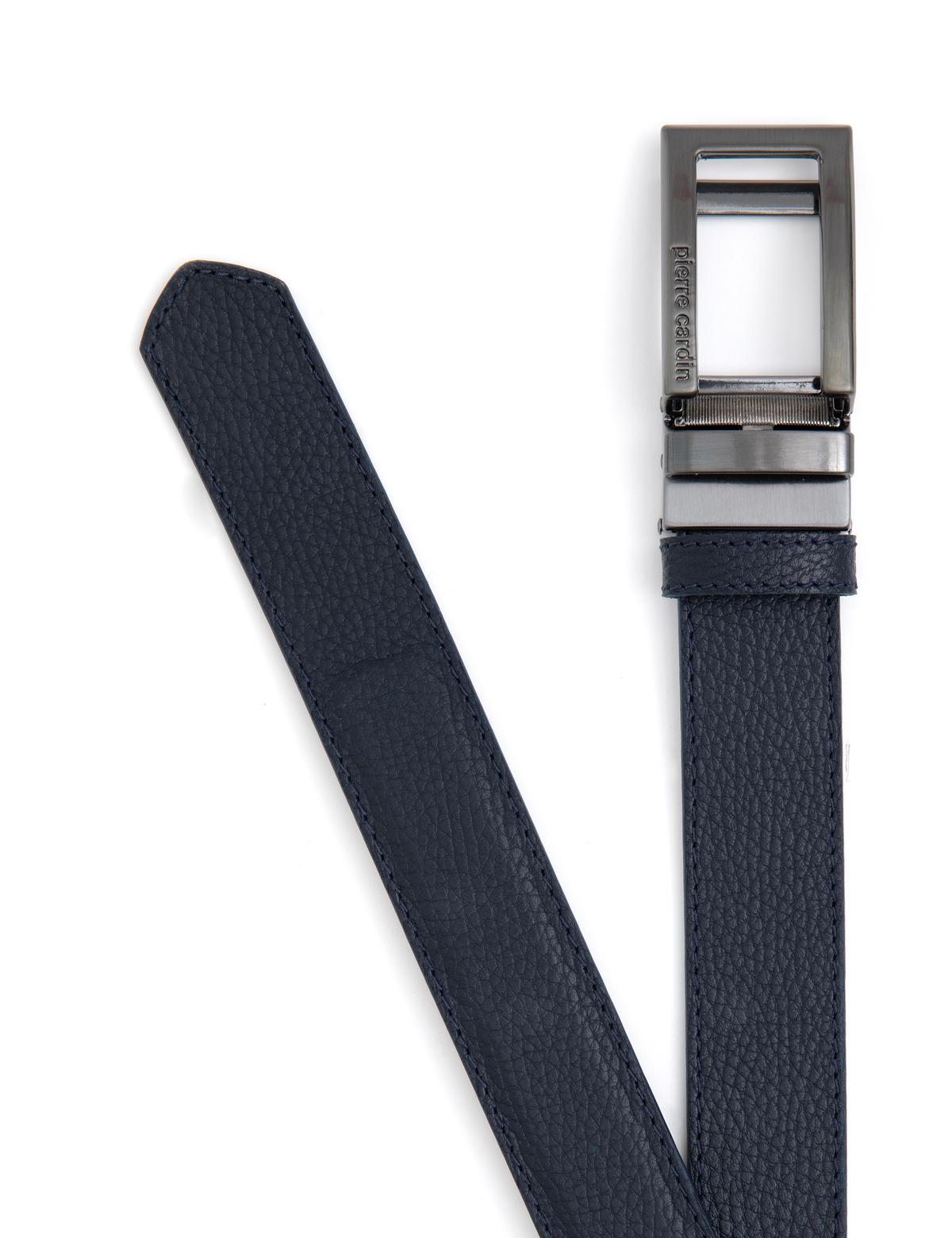 Lacivert Çift Taraflı Kemer