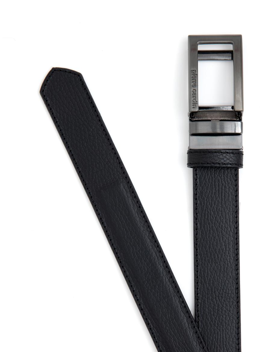 Siyah Çift Taraflı Kemer