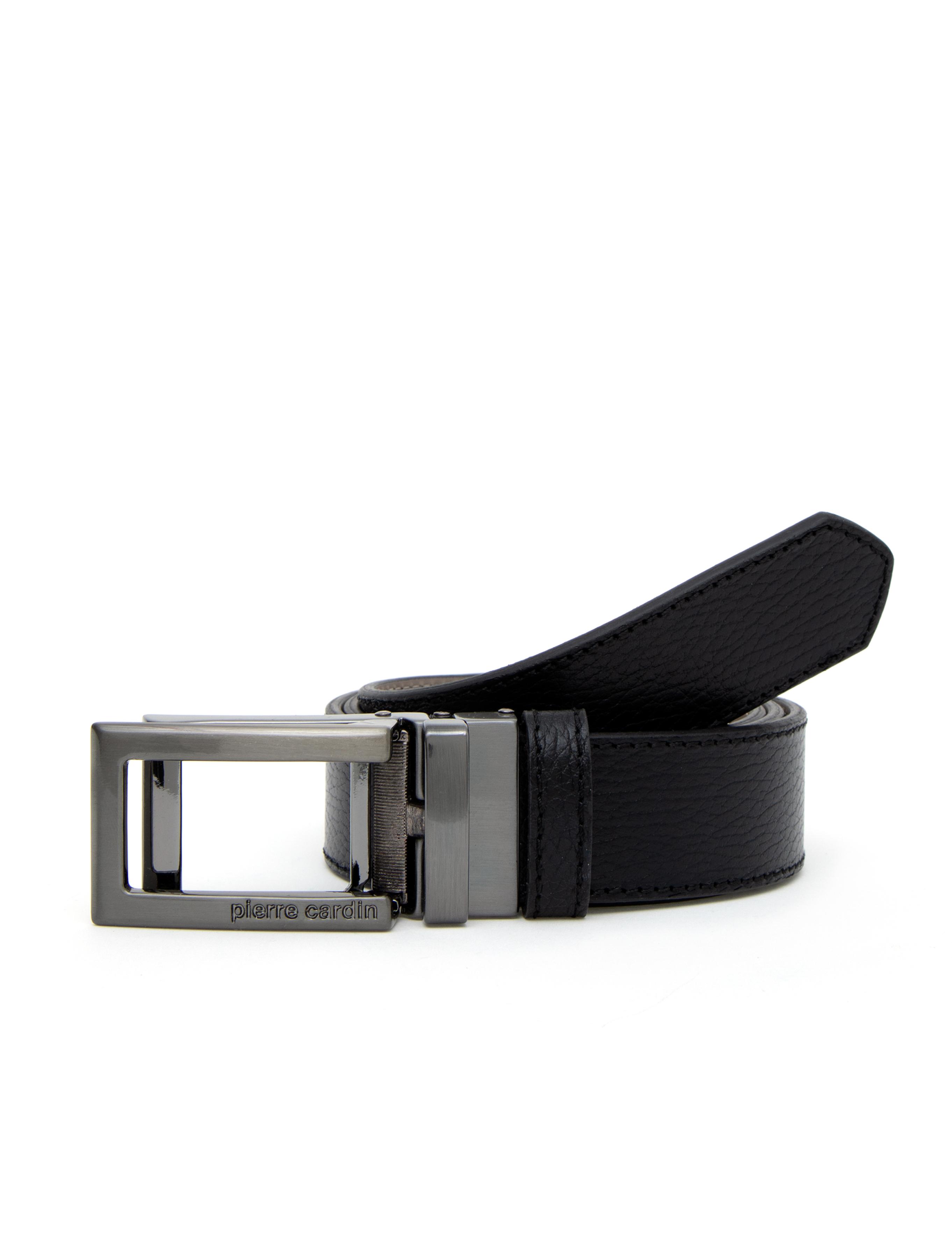 Siyah Çift Taraflı Kemer