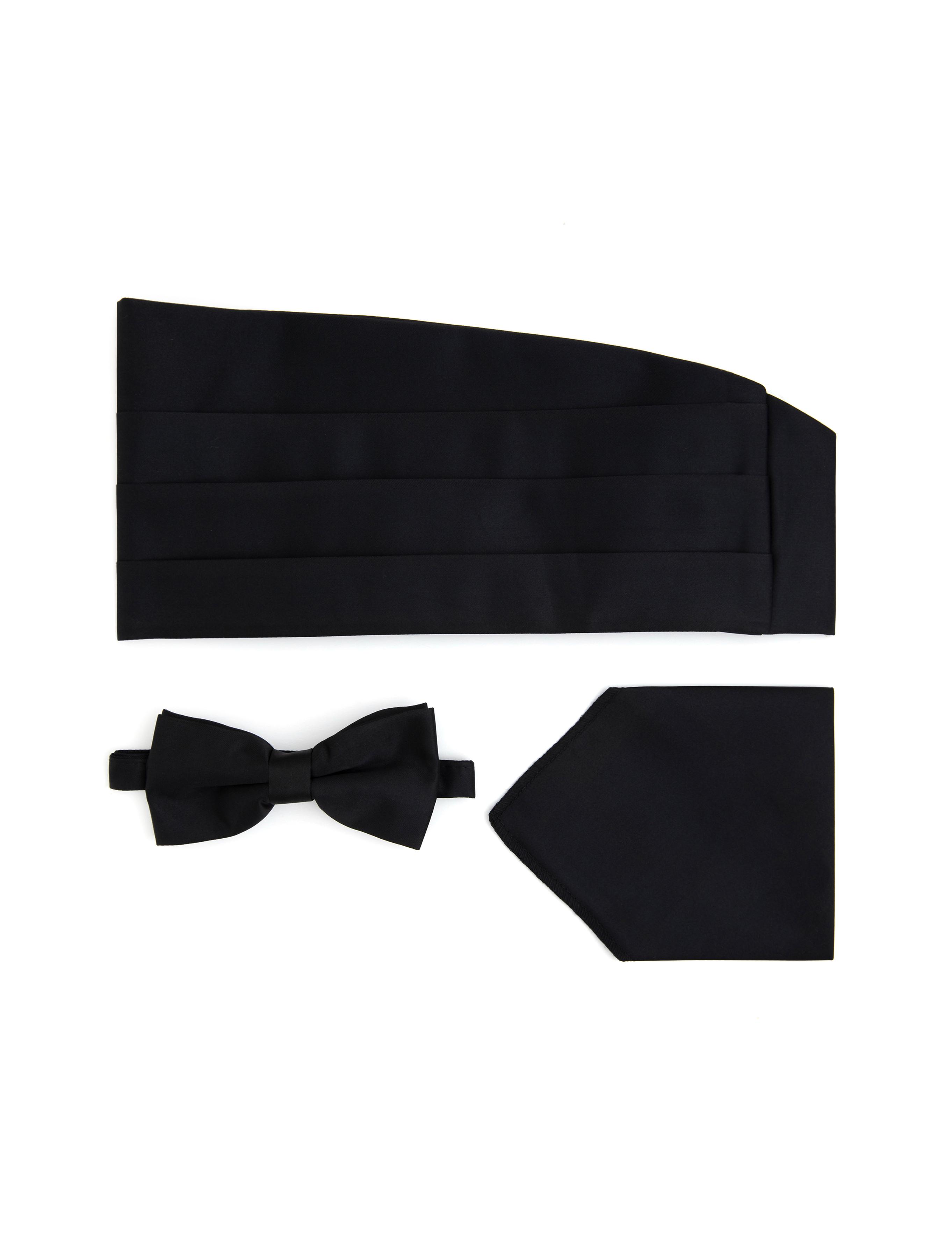 Siyah Papyon & Kuşak Seti