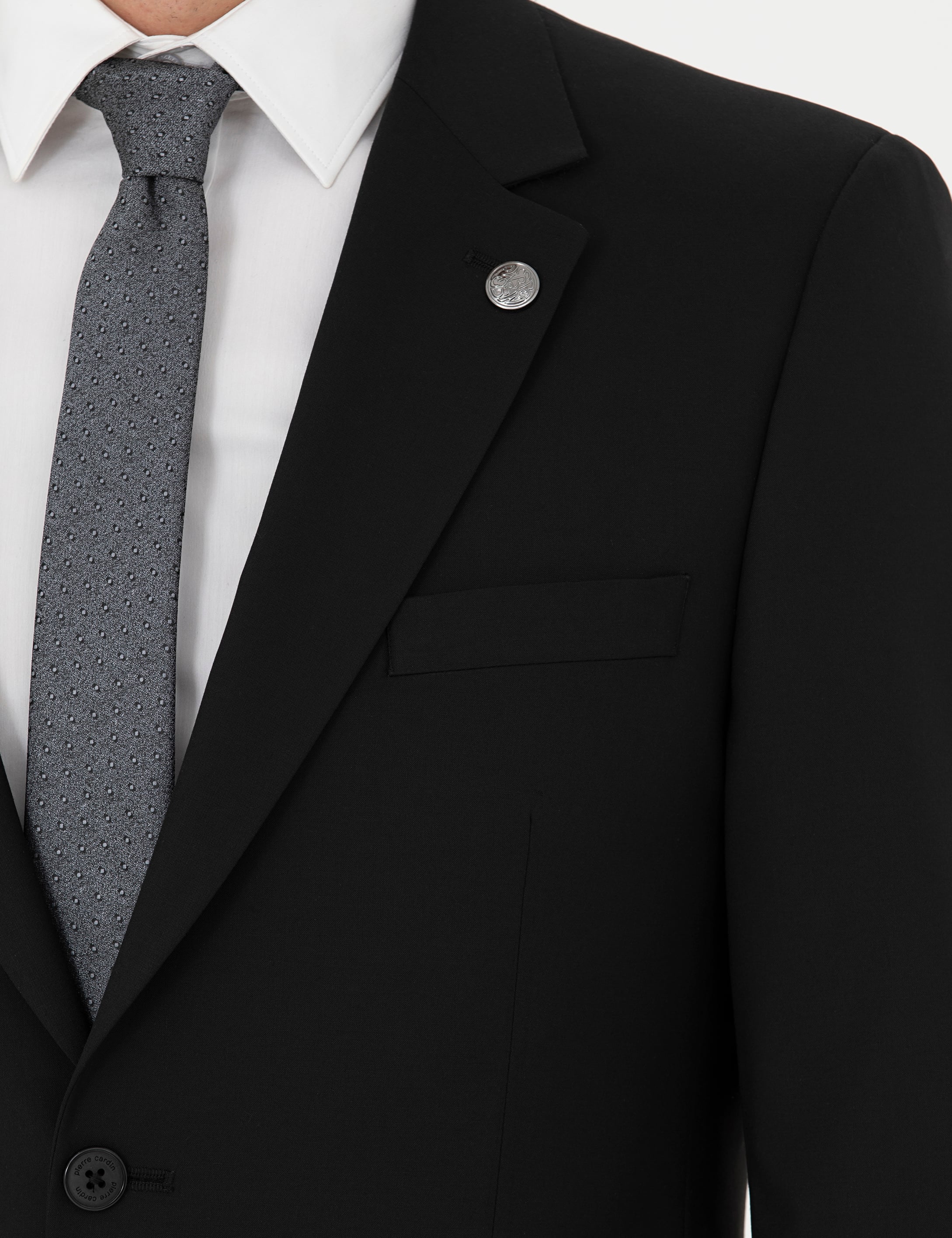 Siyah Slim Fit Takım Elbise