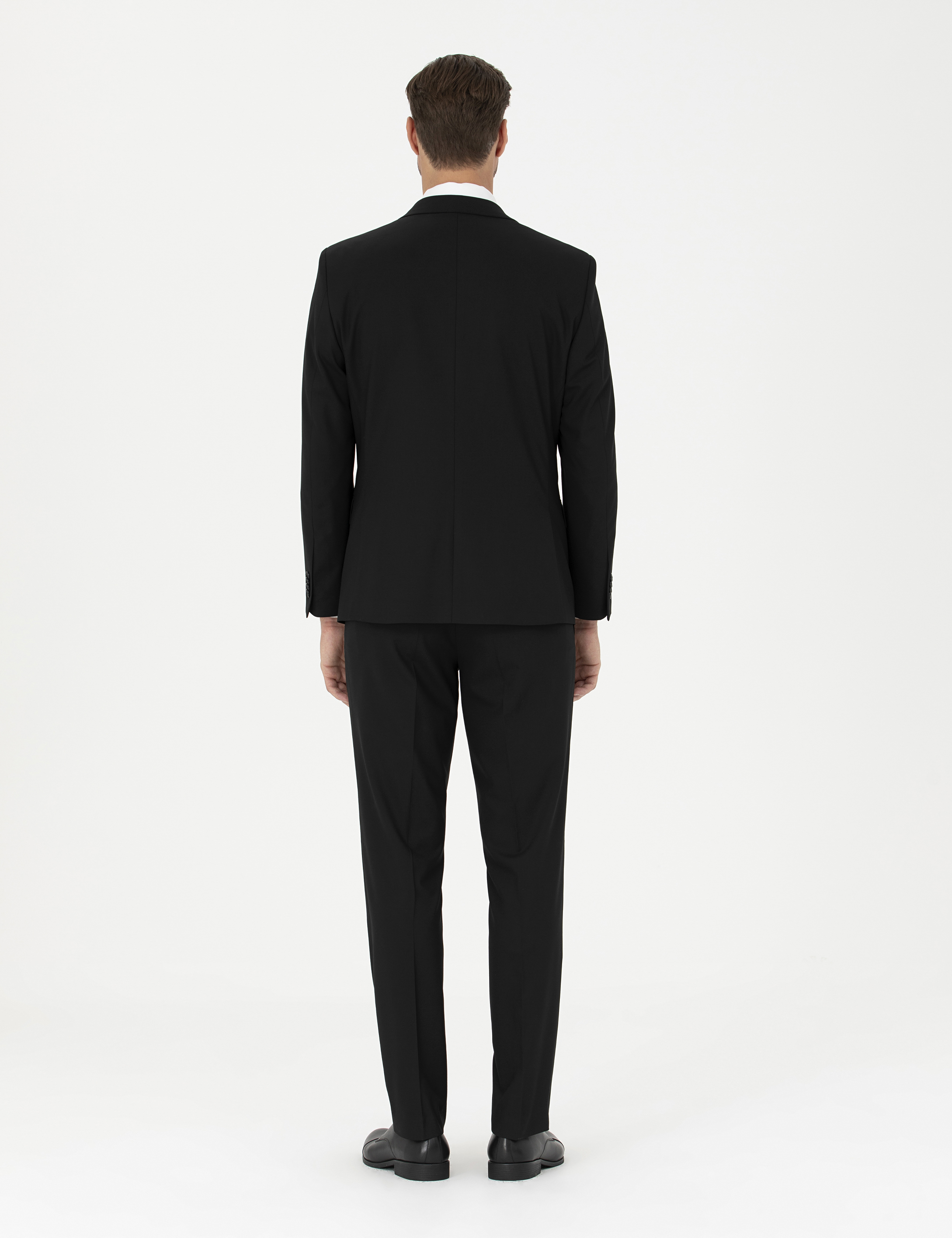 Siyah Slim Fit Takım Elbise