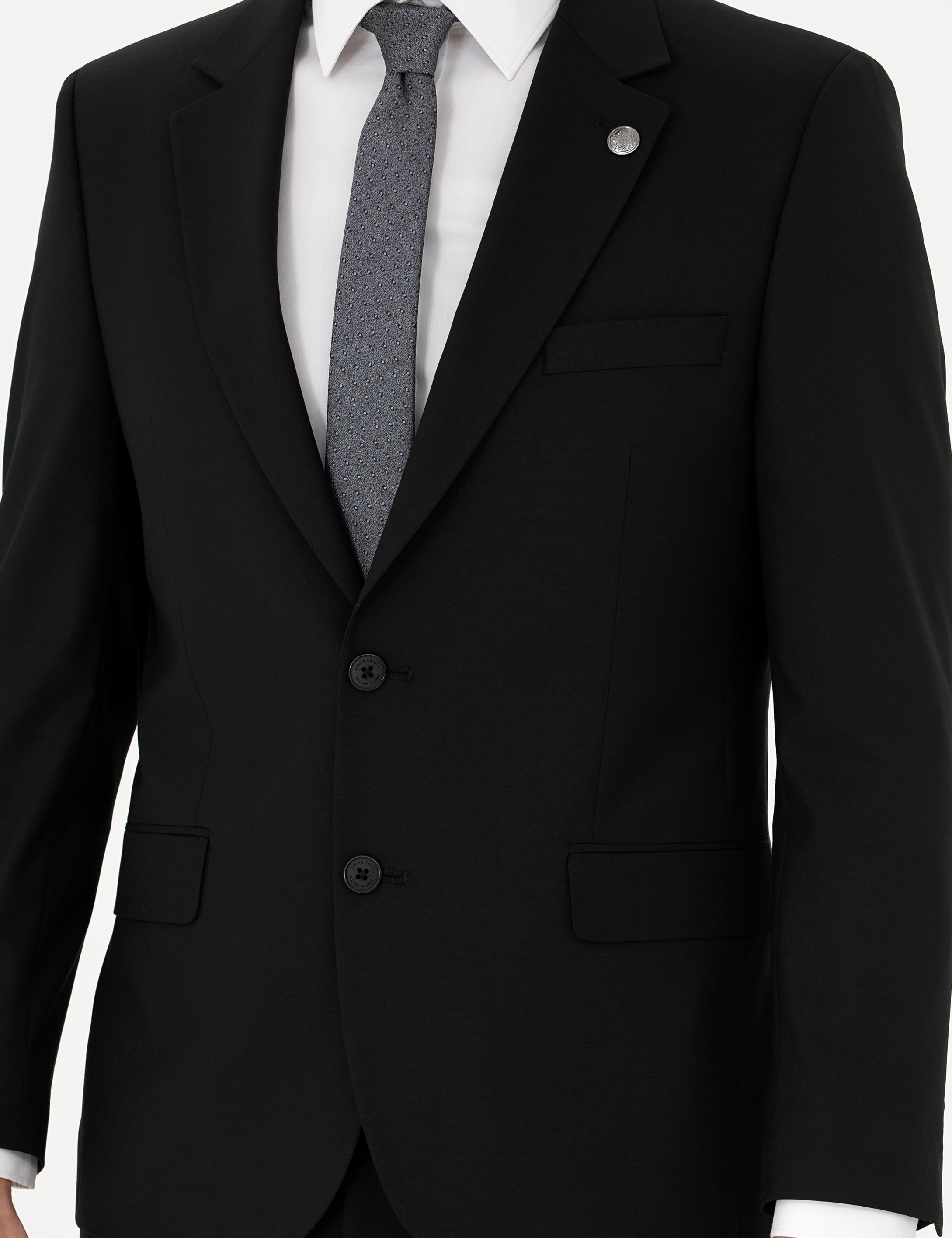 Siyah Slim Fit Takım Elbise
