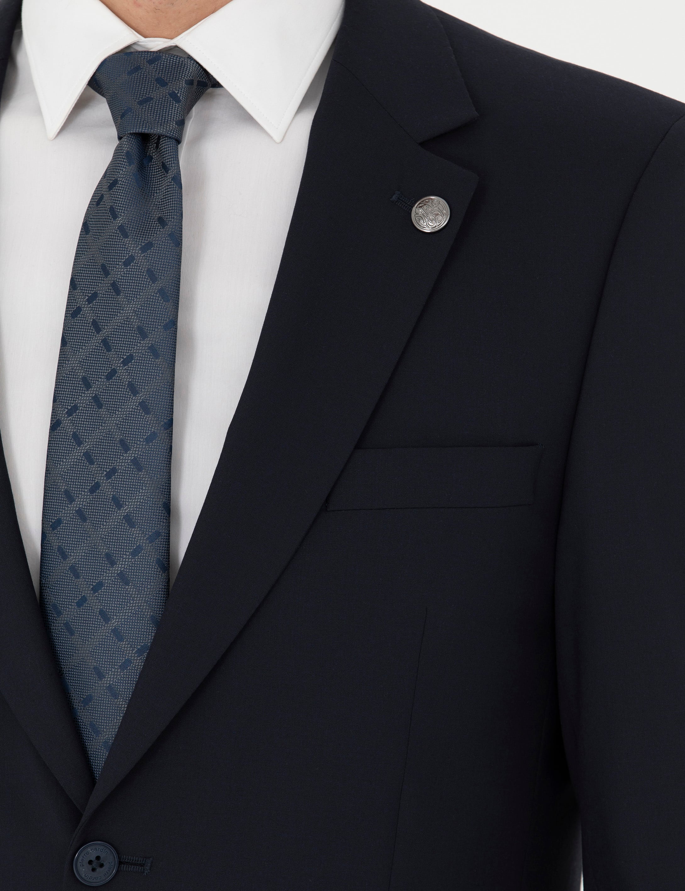 Lacivert Slim Fit Takım Elbise