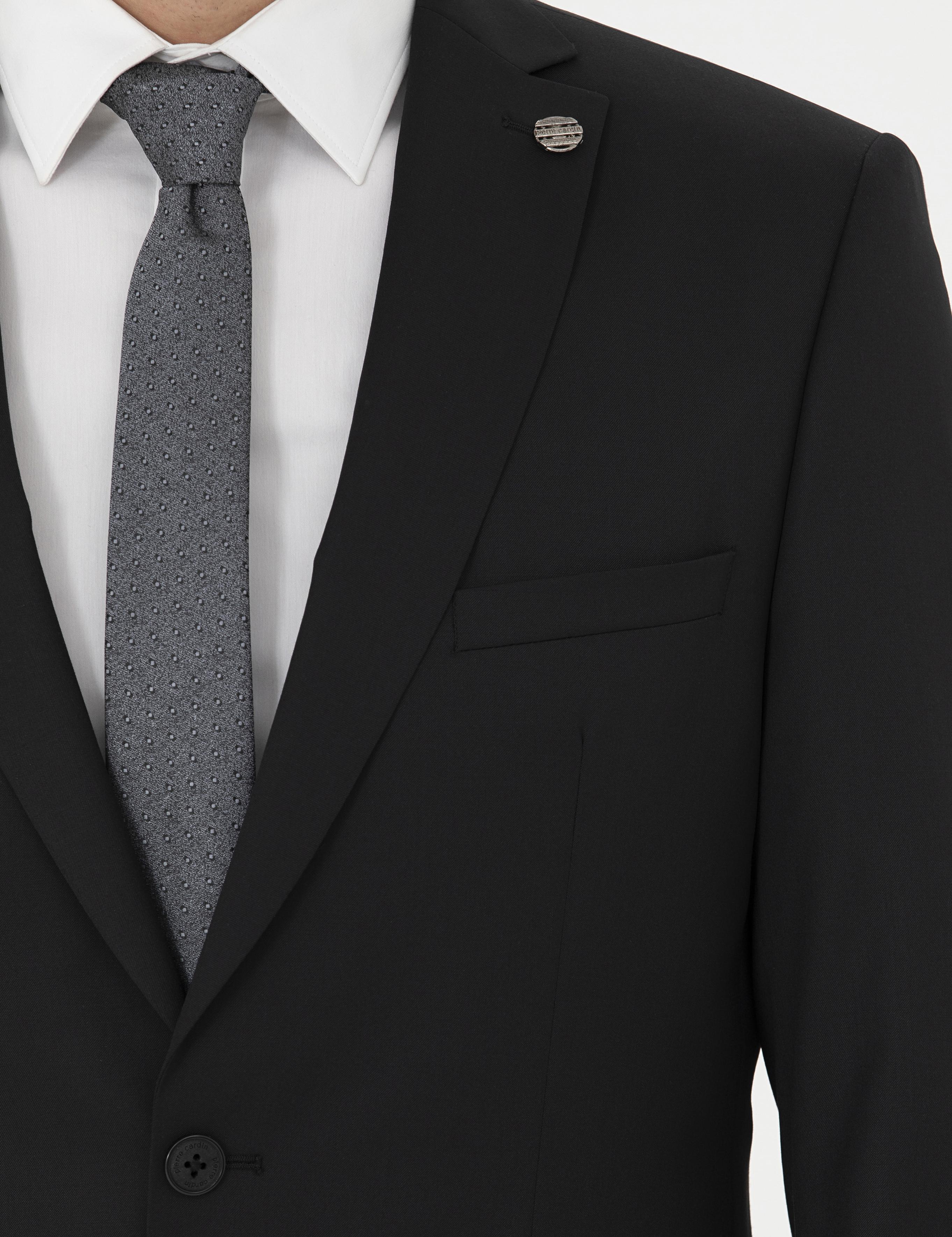 Siyah Slim Fit Takım Elbise