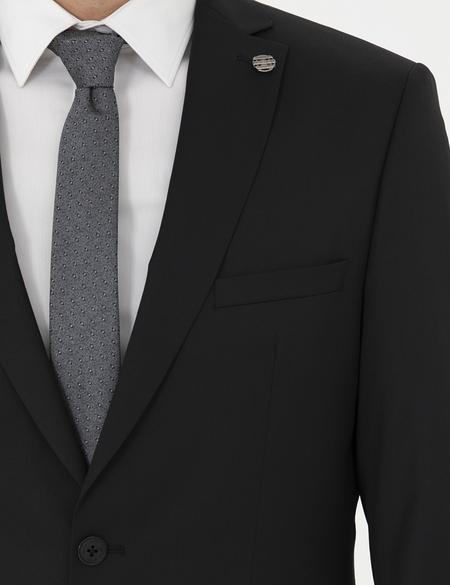 Siyah Slim Fit Takım Elbise - 50291629026