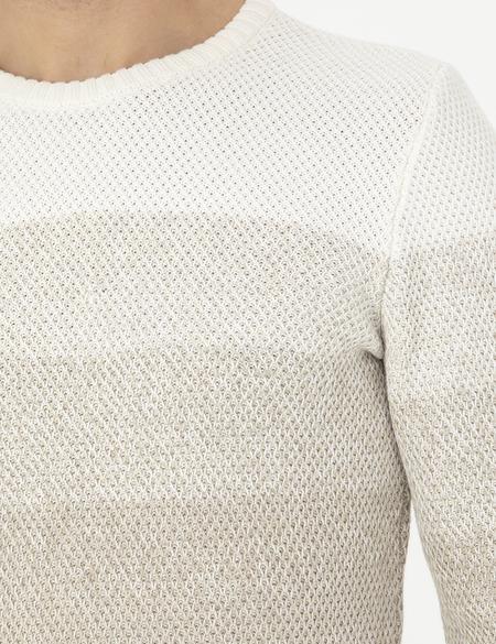 Kum Melanj Slim Fit Bisiklet Yaka Triko Kazak - 50278085013