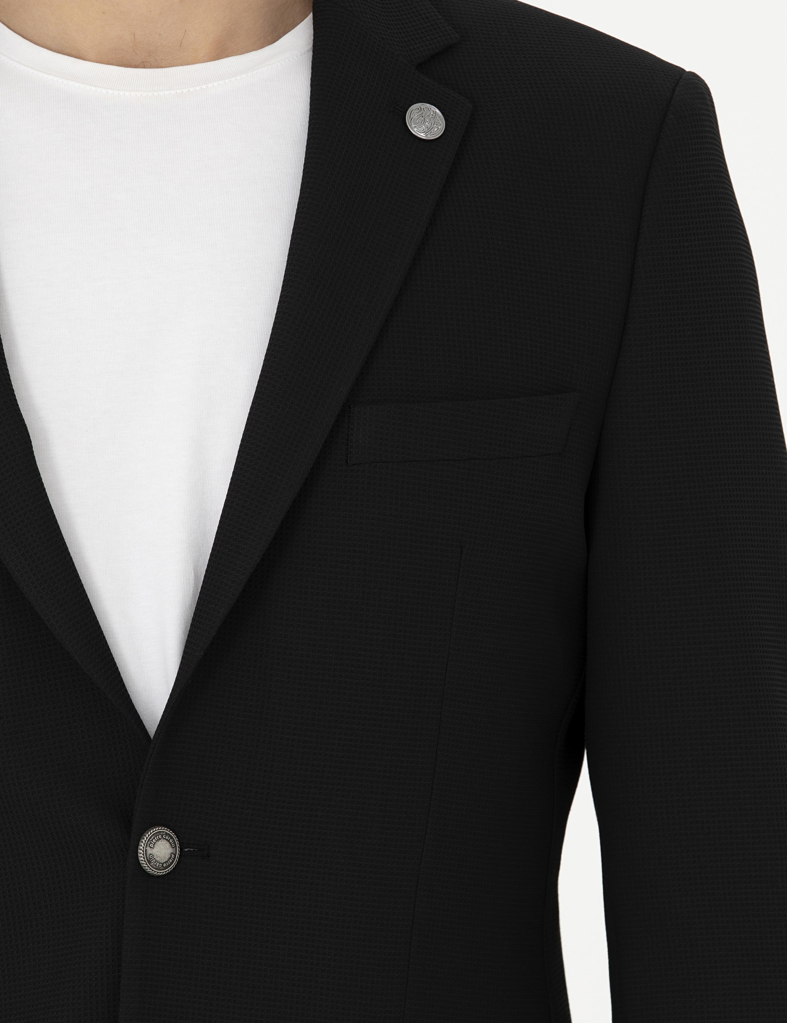 Siyah Slim Fit Ceket