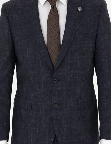 Lacivert Slim Fit Takım Elbise