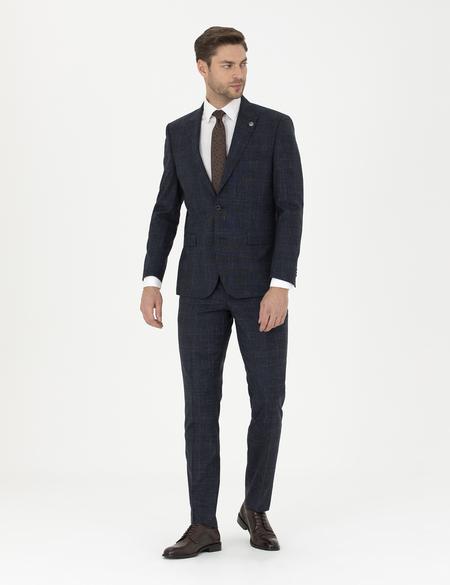 Lacivert Slim Fit Takım Elbise - 50285327026