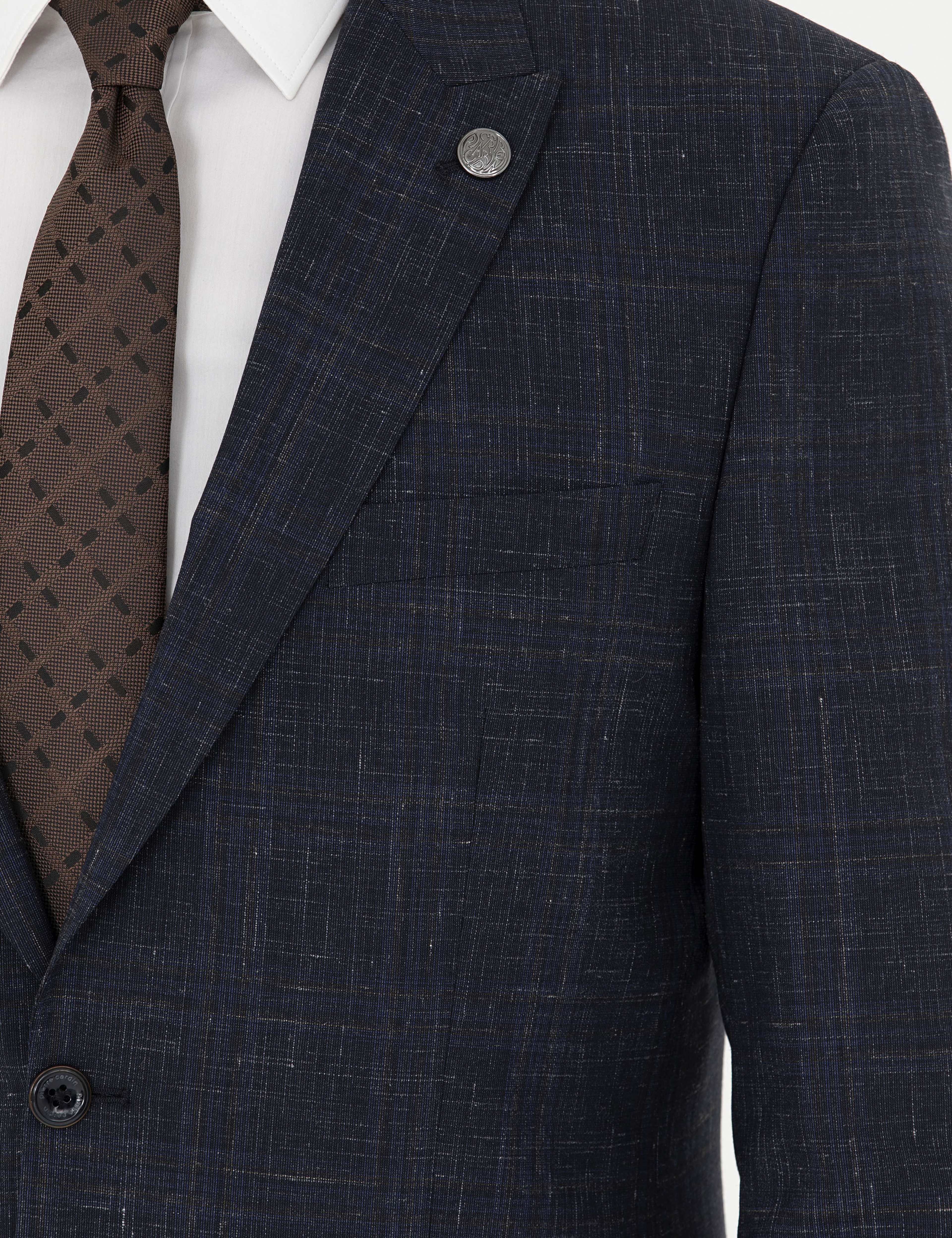Lacivert Slim Fit Takım Elbise - Image 7