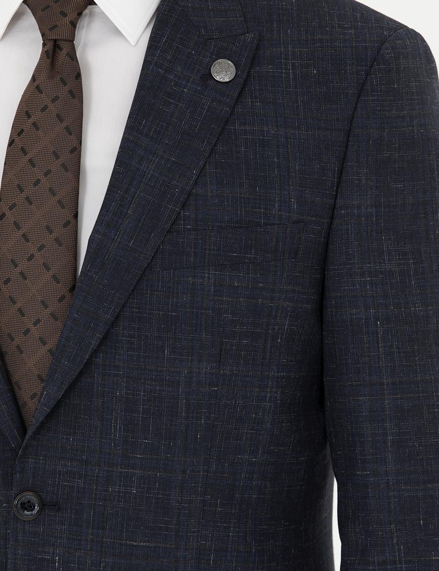 Lacivert Slim Fit Takım Elbise