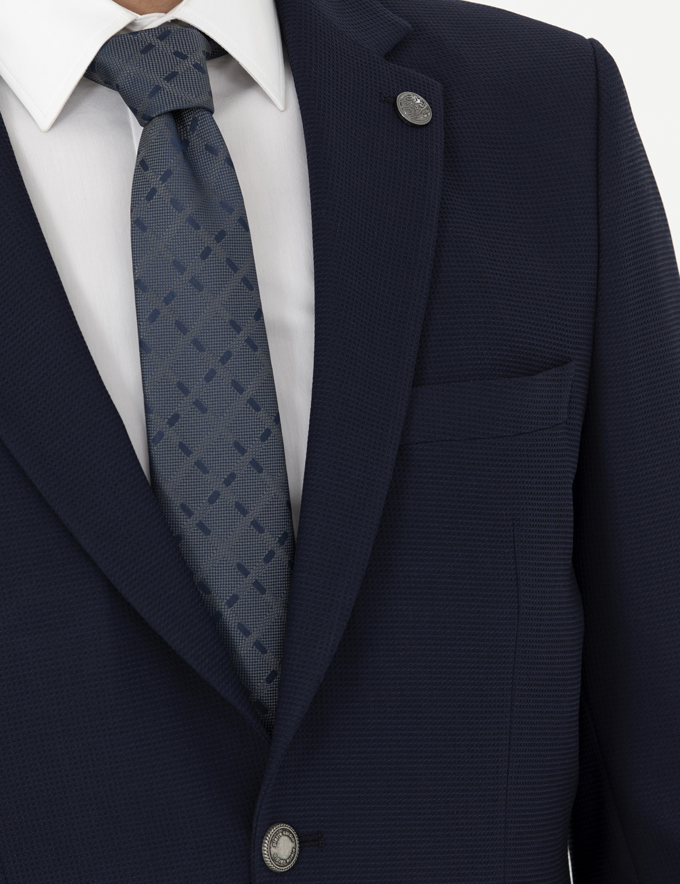 Pierre Cardin Lacivert Slim Fit Ceket görsel 7