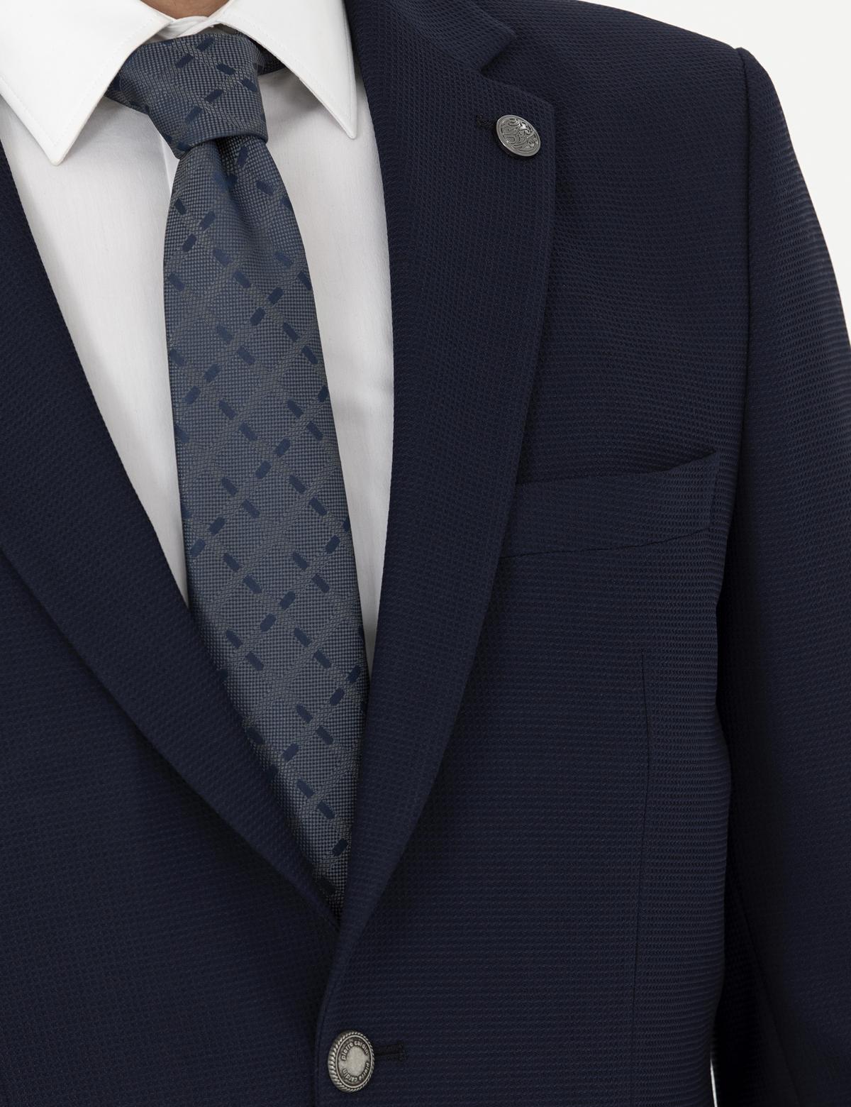 Lacivert Slim Fit Ceket - 50285094041