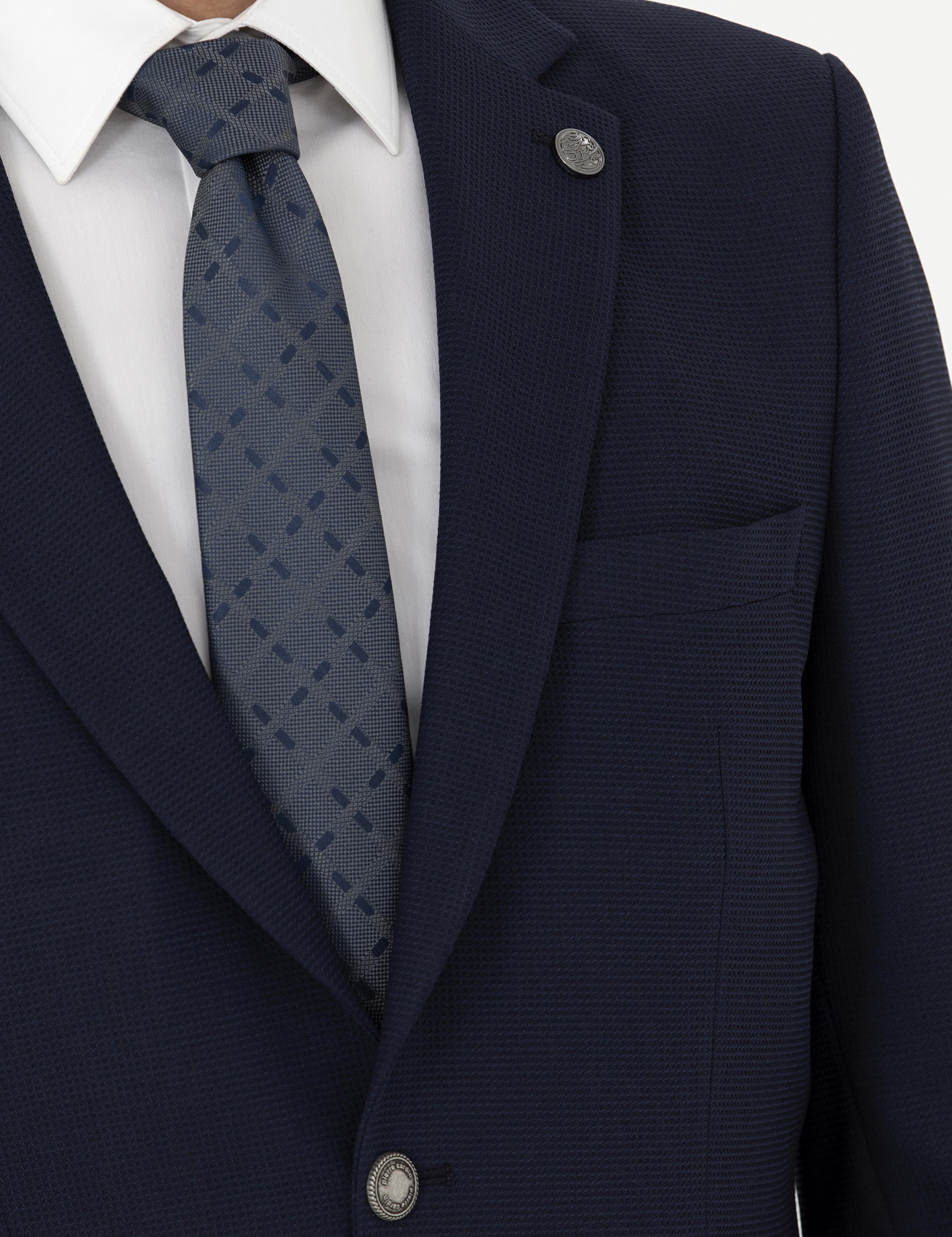 Lacivert Slim Fit Ceket