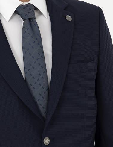 Lacivert Slim Fit Ceket