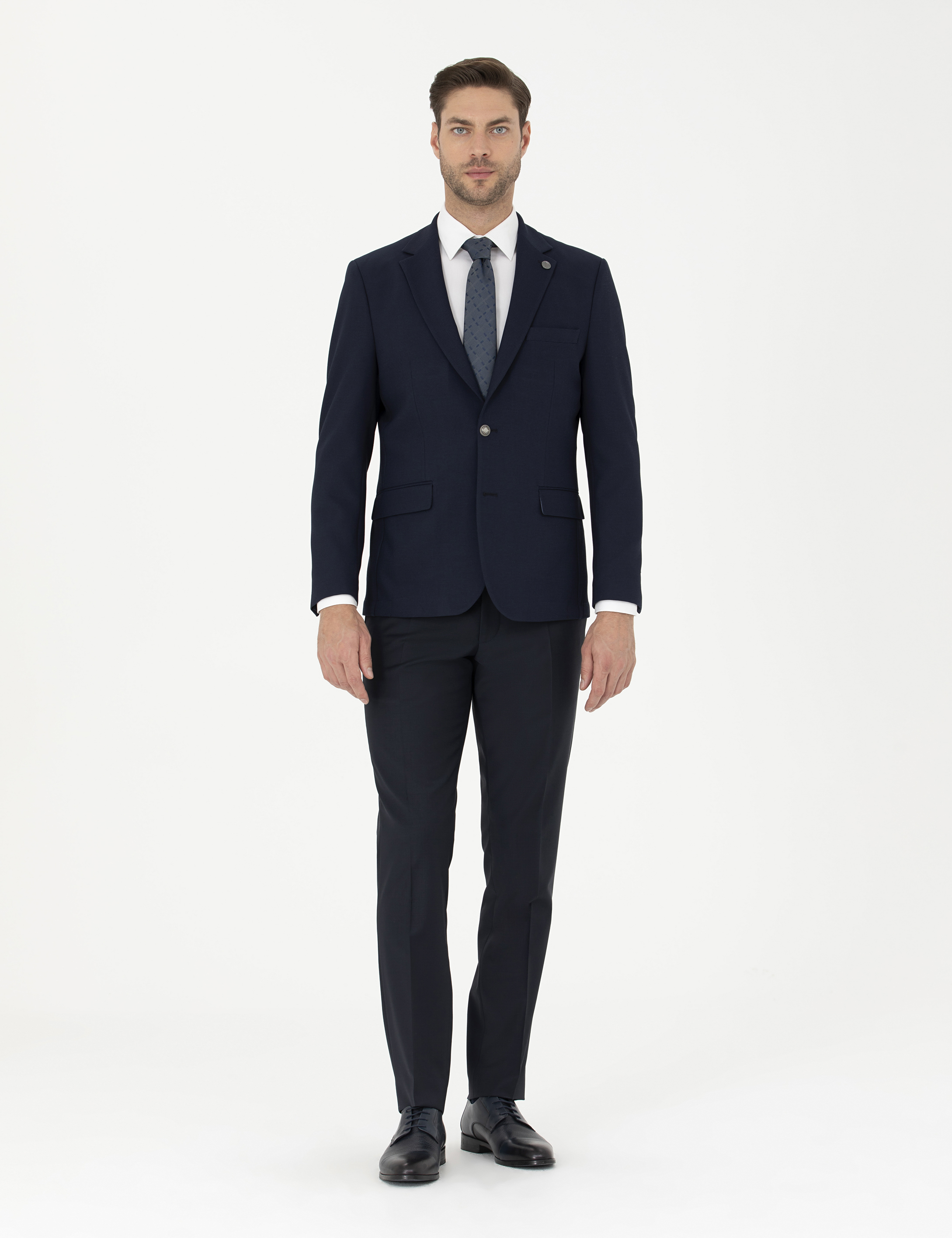 Pierre Cardin Lacivert Slim Fit Ceket görsel 4
