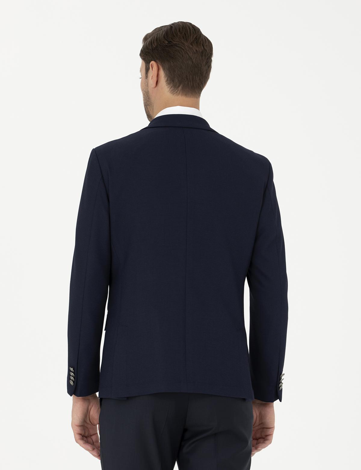 Lacivert Slim Fit Ceket - 50285094041