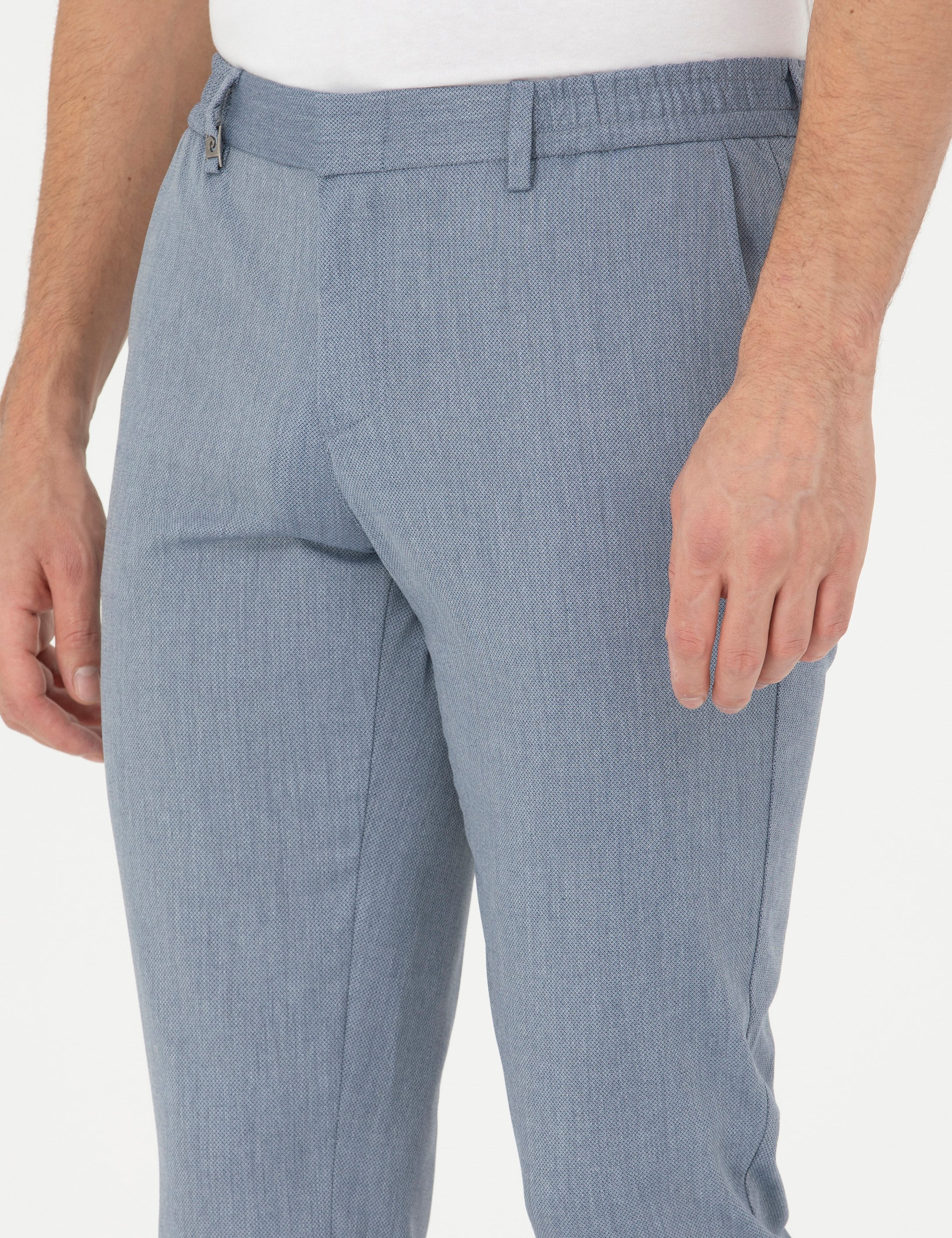 Açık Mavi Klasik Jogger Pantolon