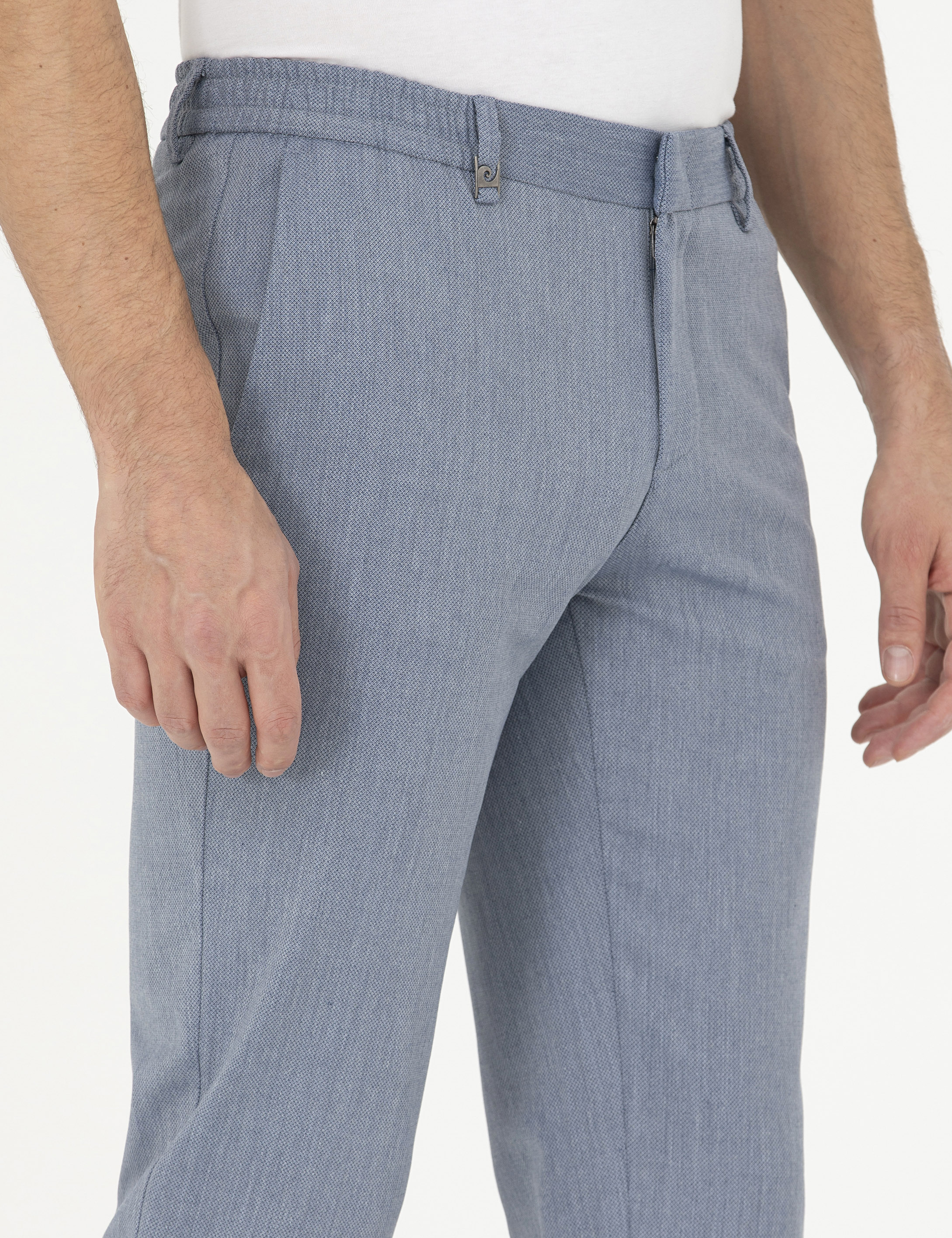 Açık Mavi Klasik Jogger Pantolon - Image 5