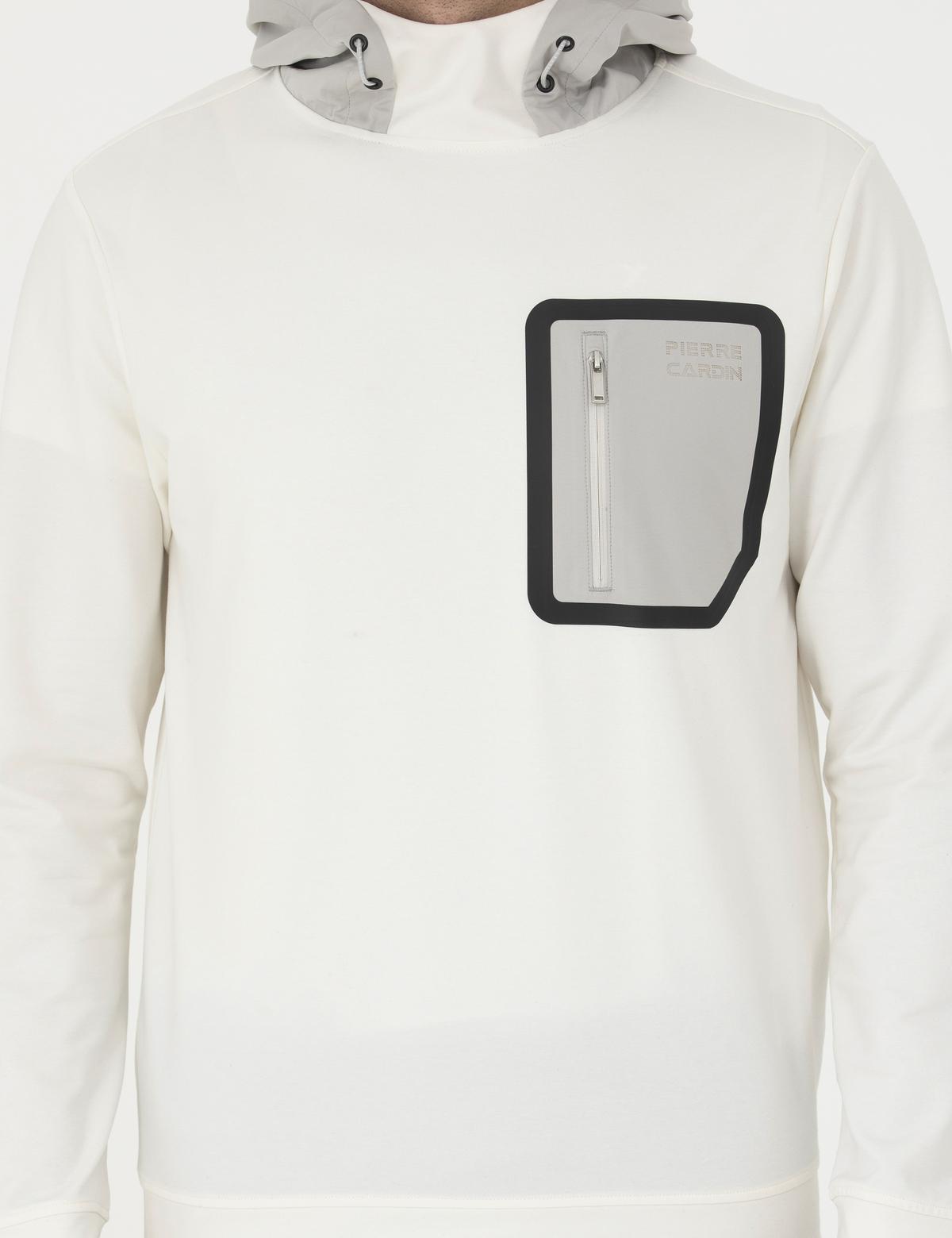 Ekru Regular Fit Sweatshirt - 50273407015