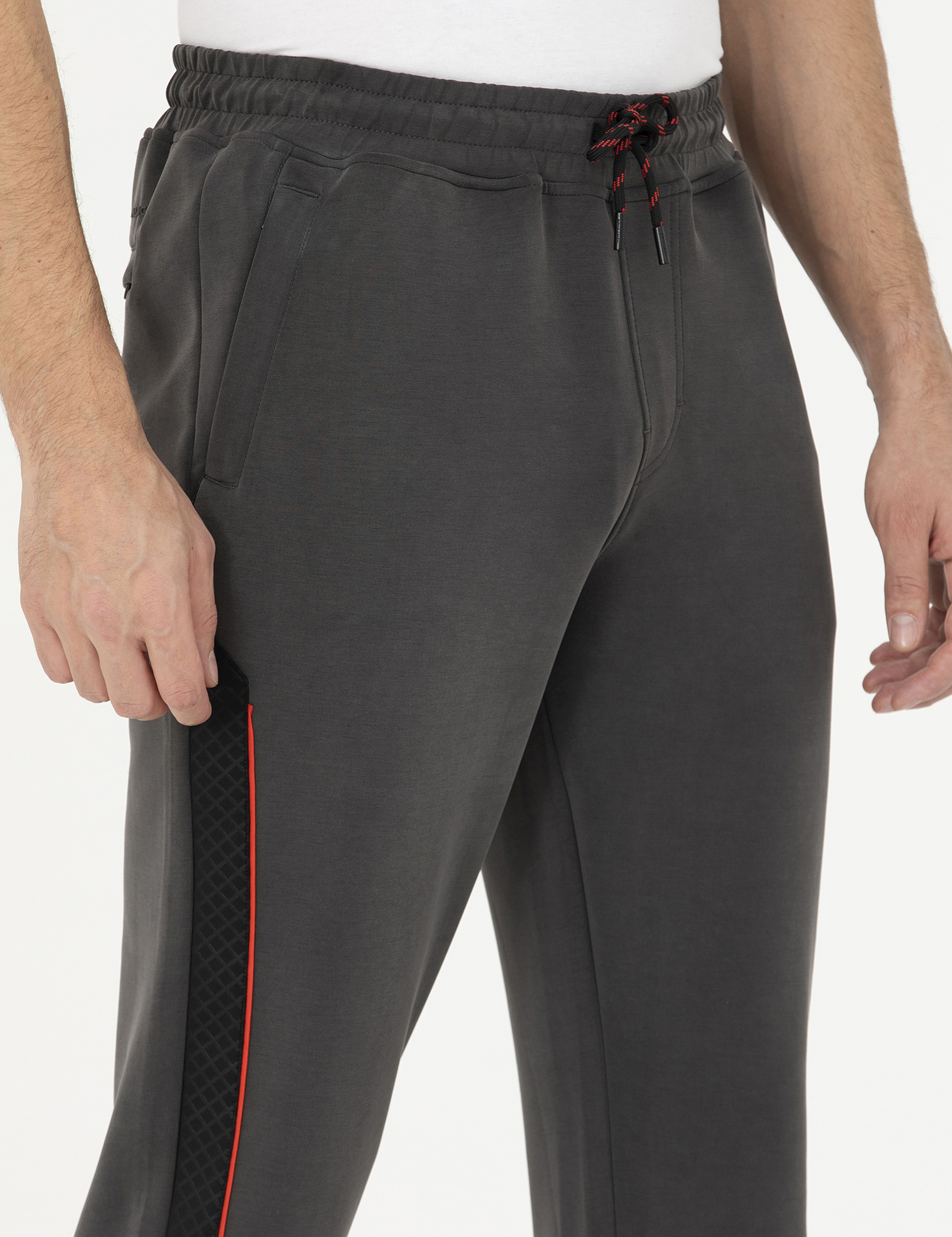 Antrasit Slim Fit Eşofman Altı - Image 6