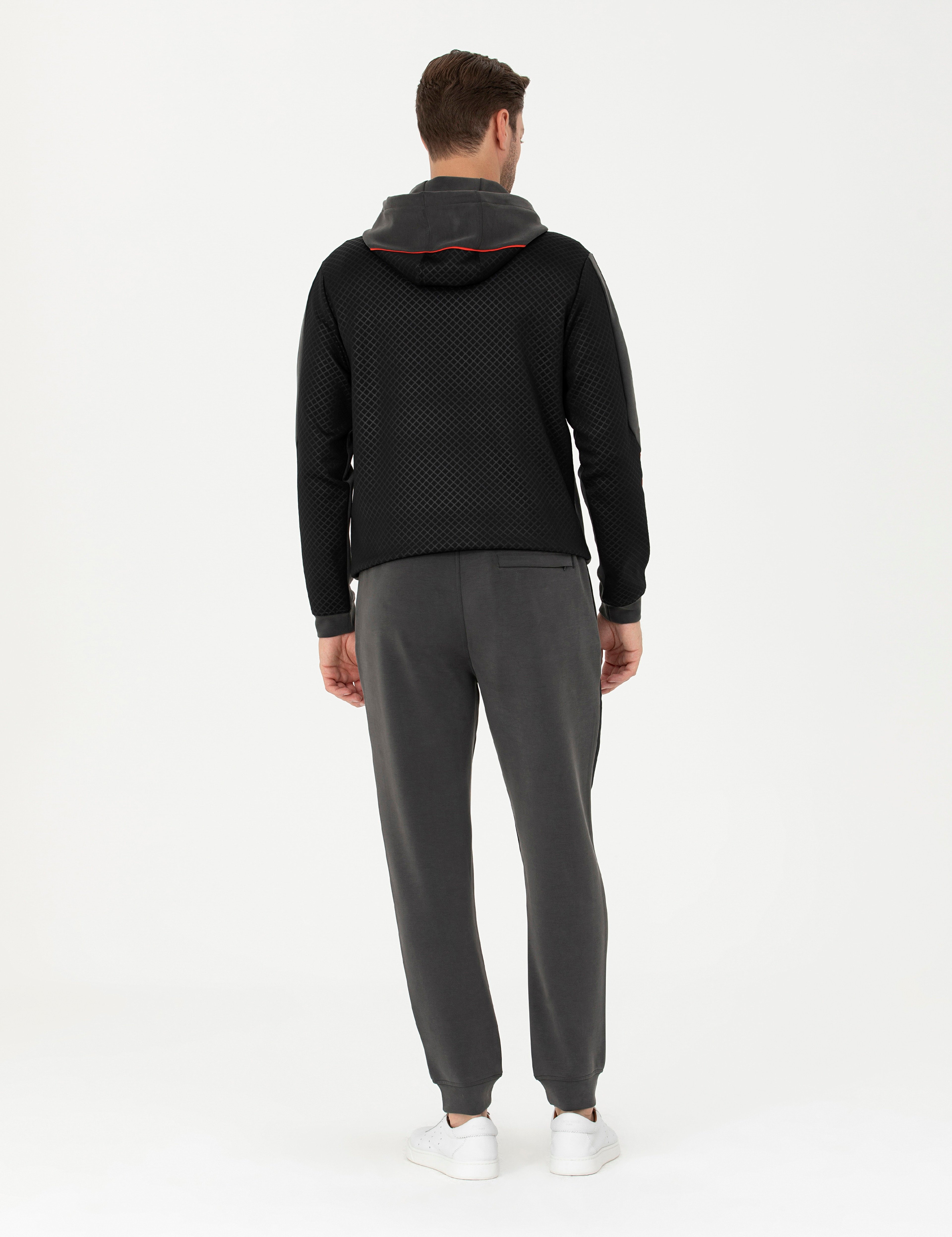 Antrasit Slim Fit Eşofman Altı - Image 4