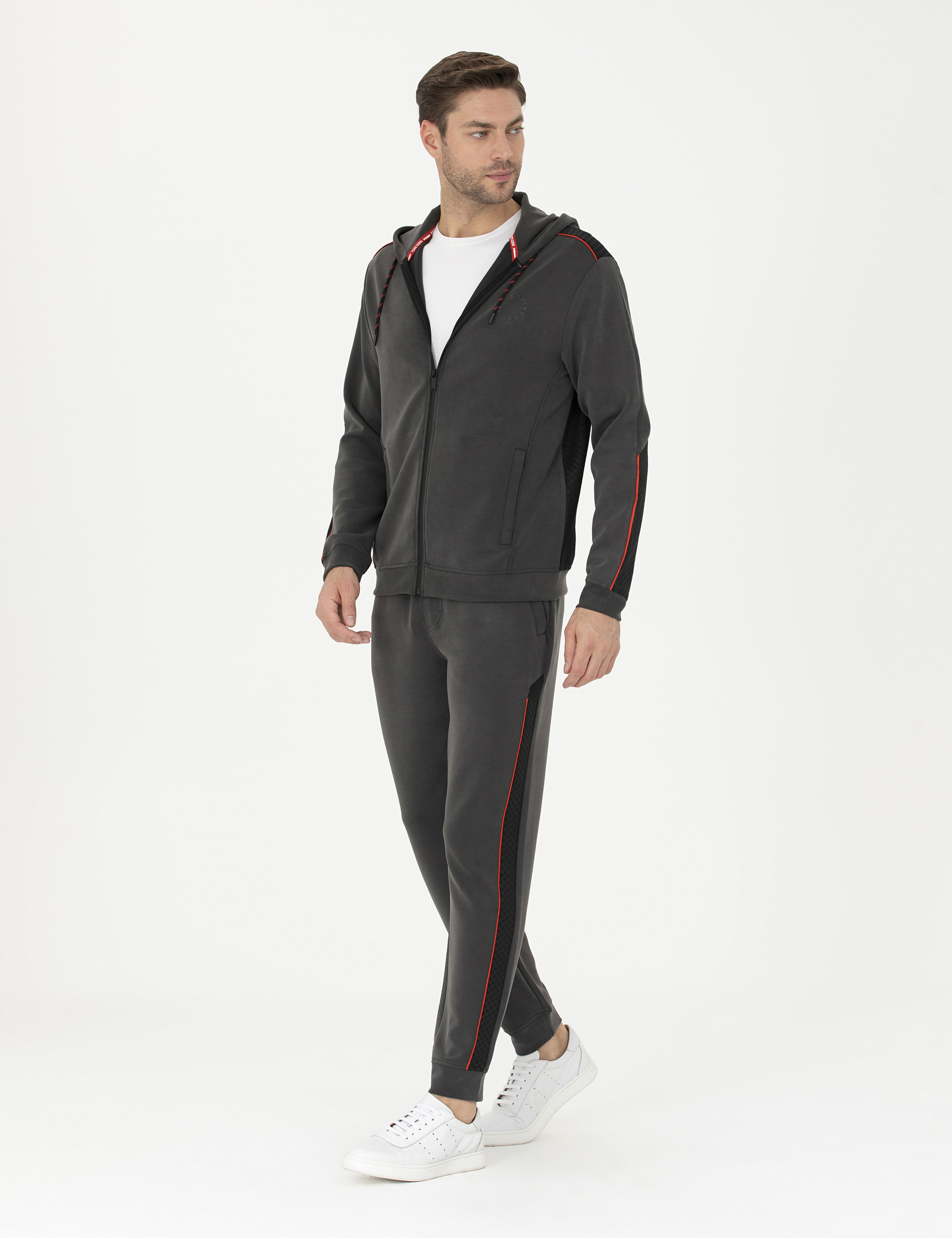Antrasit Slim Fit Eşofman Altı - Image 3