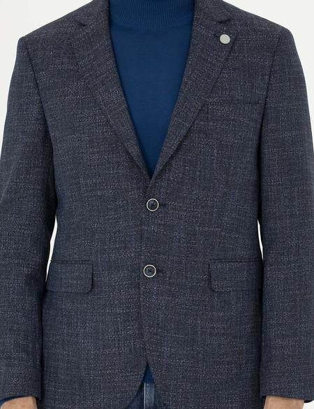 Lacivert Slim Fit Ceket - 50288523053