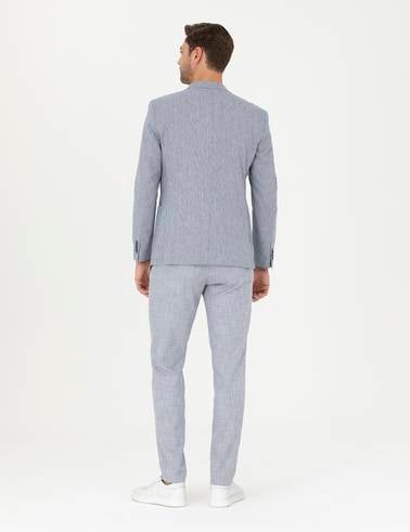 Açık Mavi Ex. Slim Fit Kumaş Pantolon