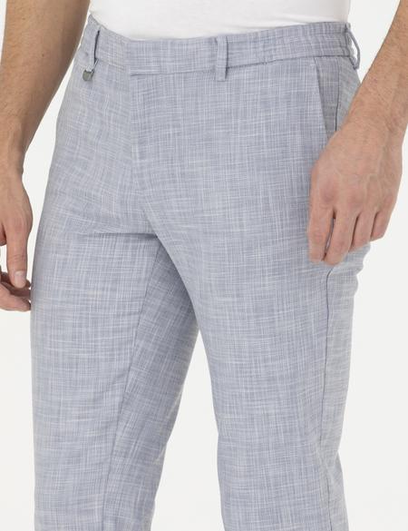 Açık Mavi Ex. Slim Fit Kumaş Pantolon - 50285855081