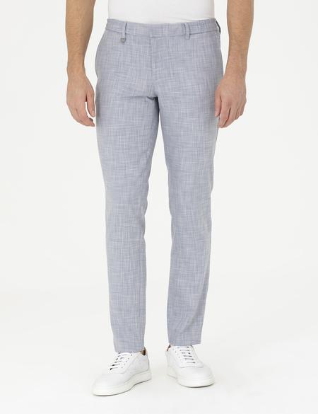 Açık Mavi Ex. Slim Fit Kumaş Pantolon - 50285855081