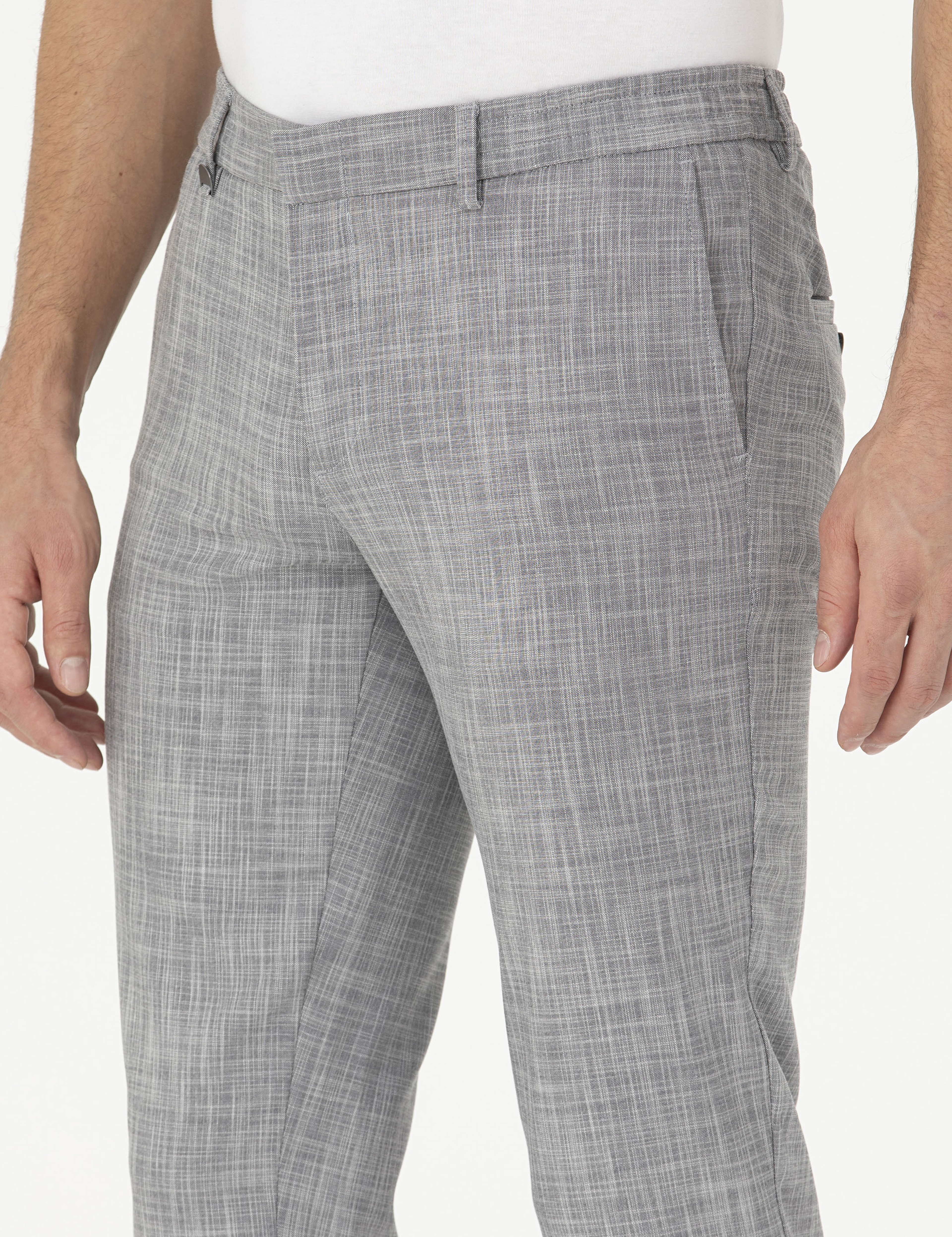 Füme Ex. Slim Fit Kumaş Pantolon - Image 6
