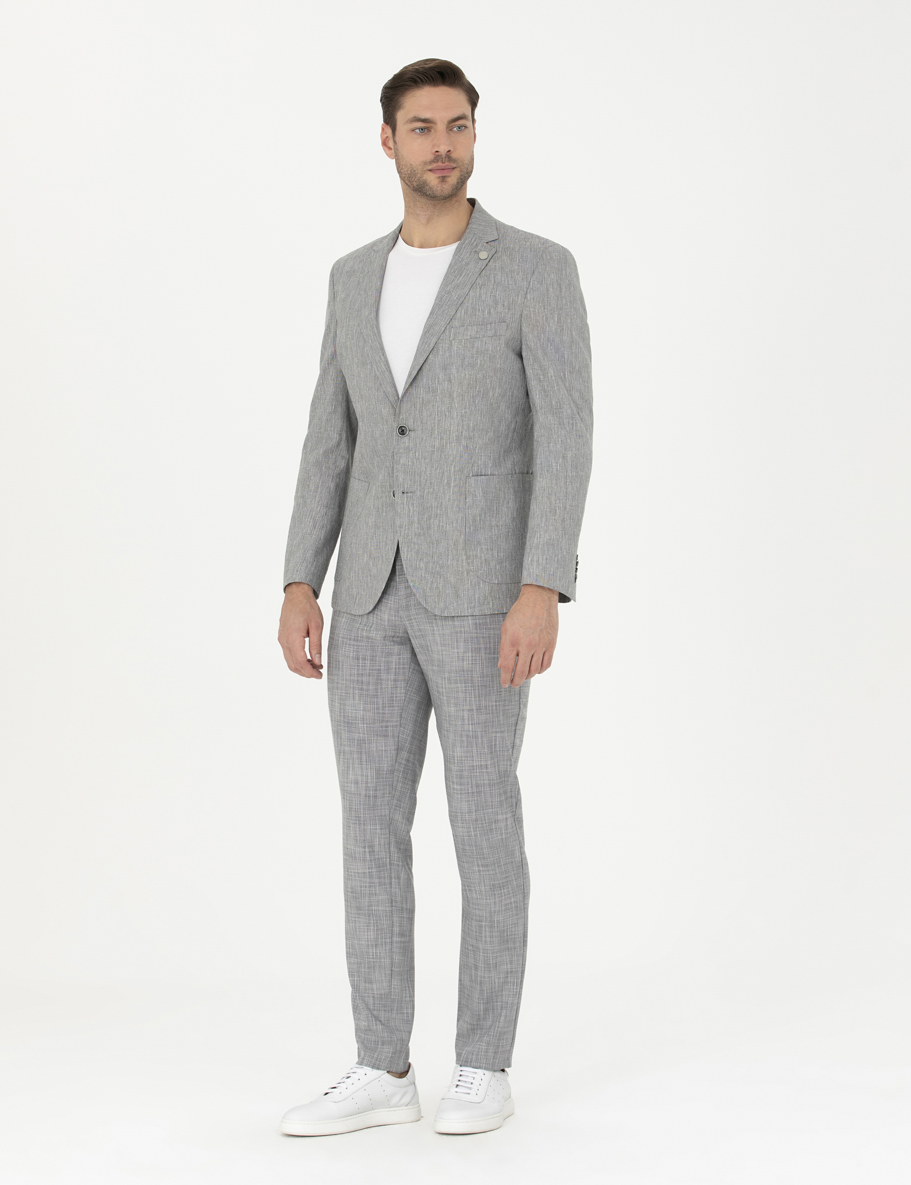 Füme Ex. Slim Fit Kumaş Pantolon