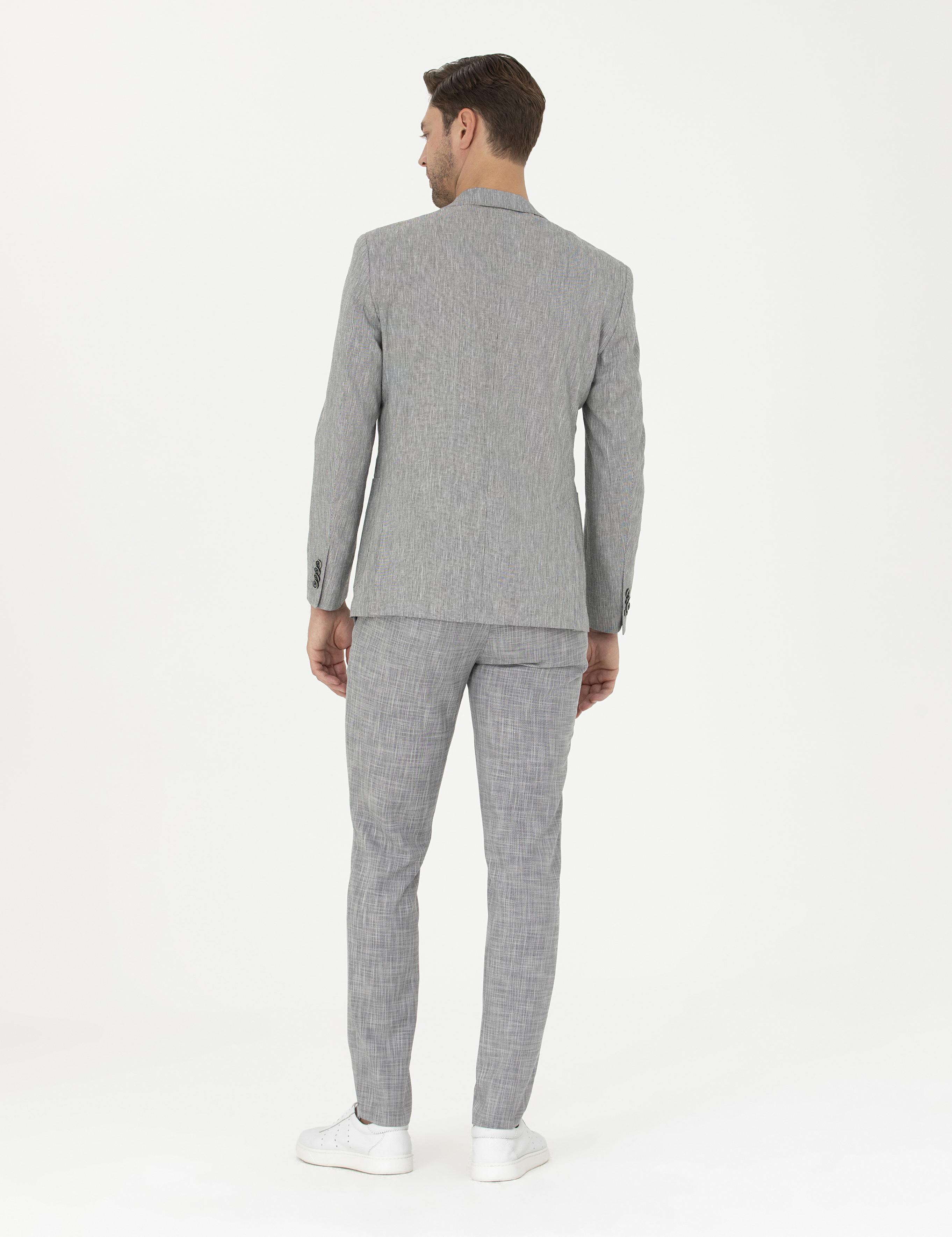 Füme Ex. Slim Fit Kumaş Pantolon