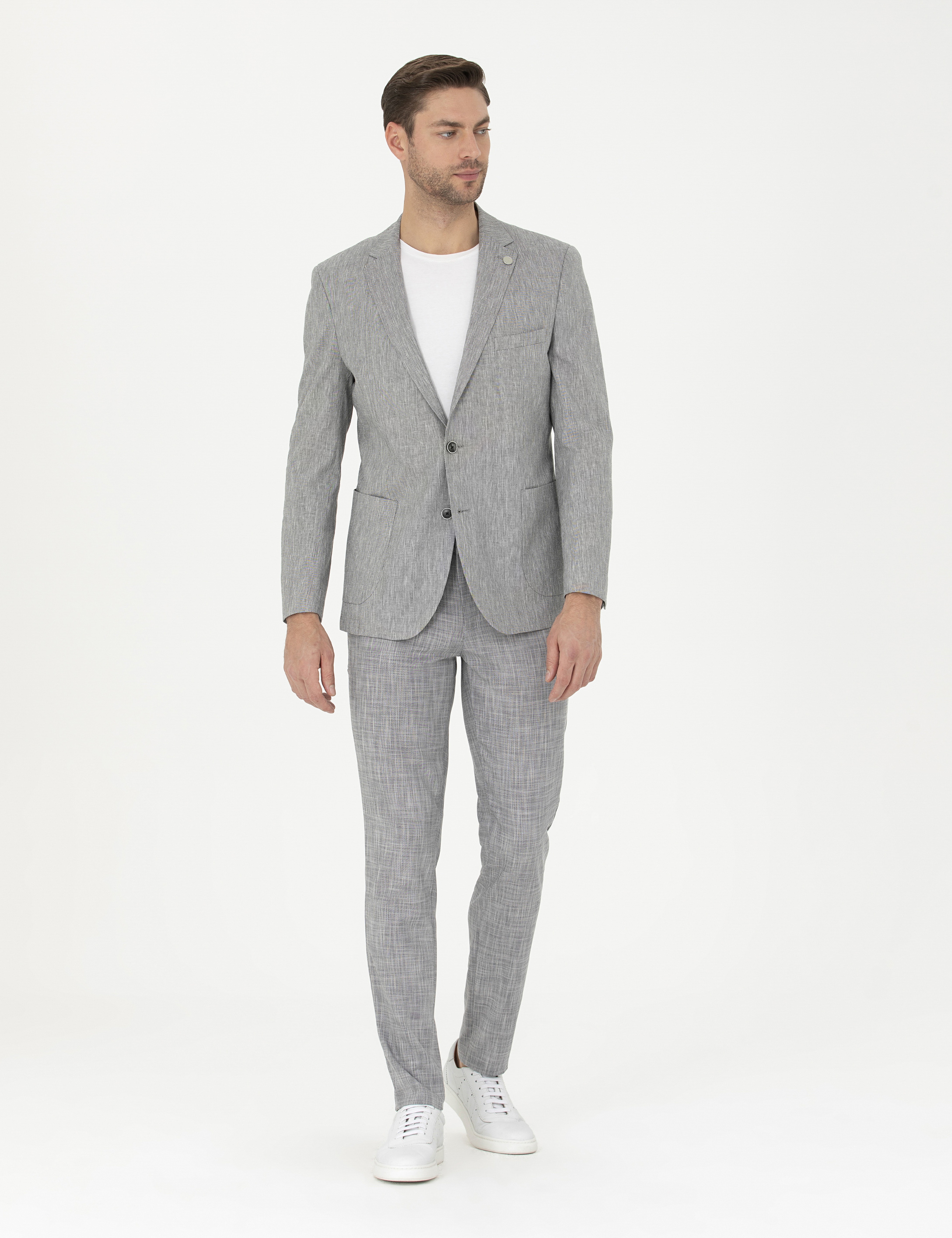 Füme Ex. Slim Fit Kumaş Pantolon