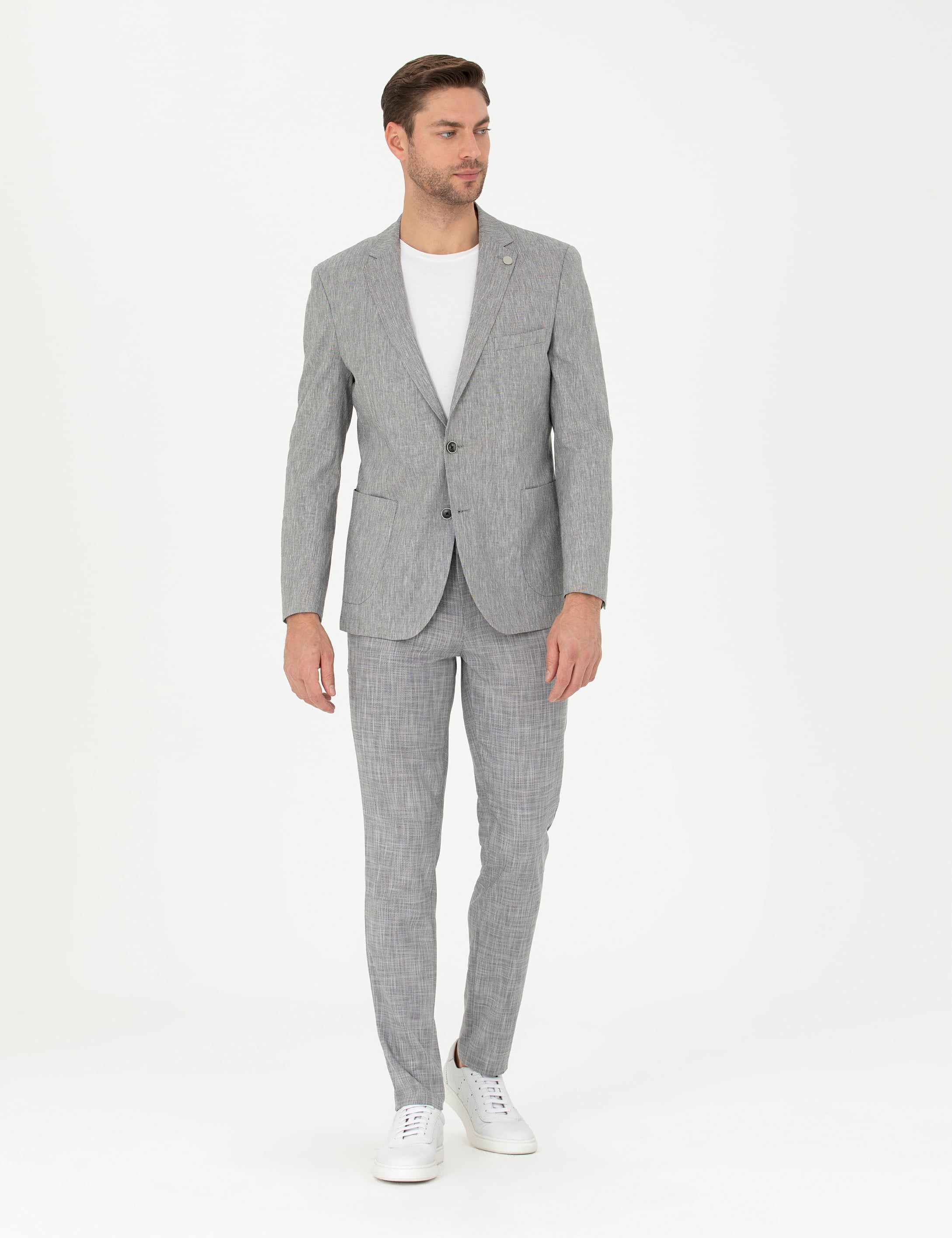 Füme Ex. Slim Fit Kumaş Pantolon